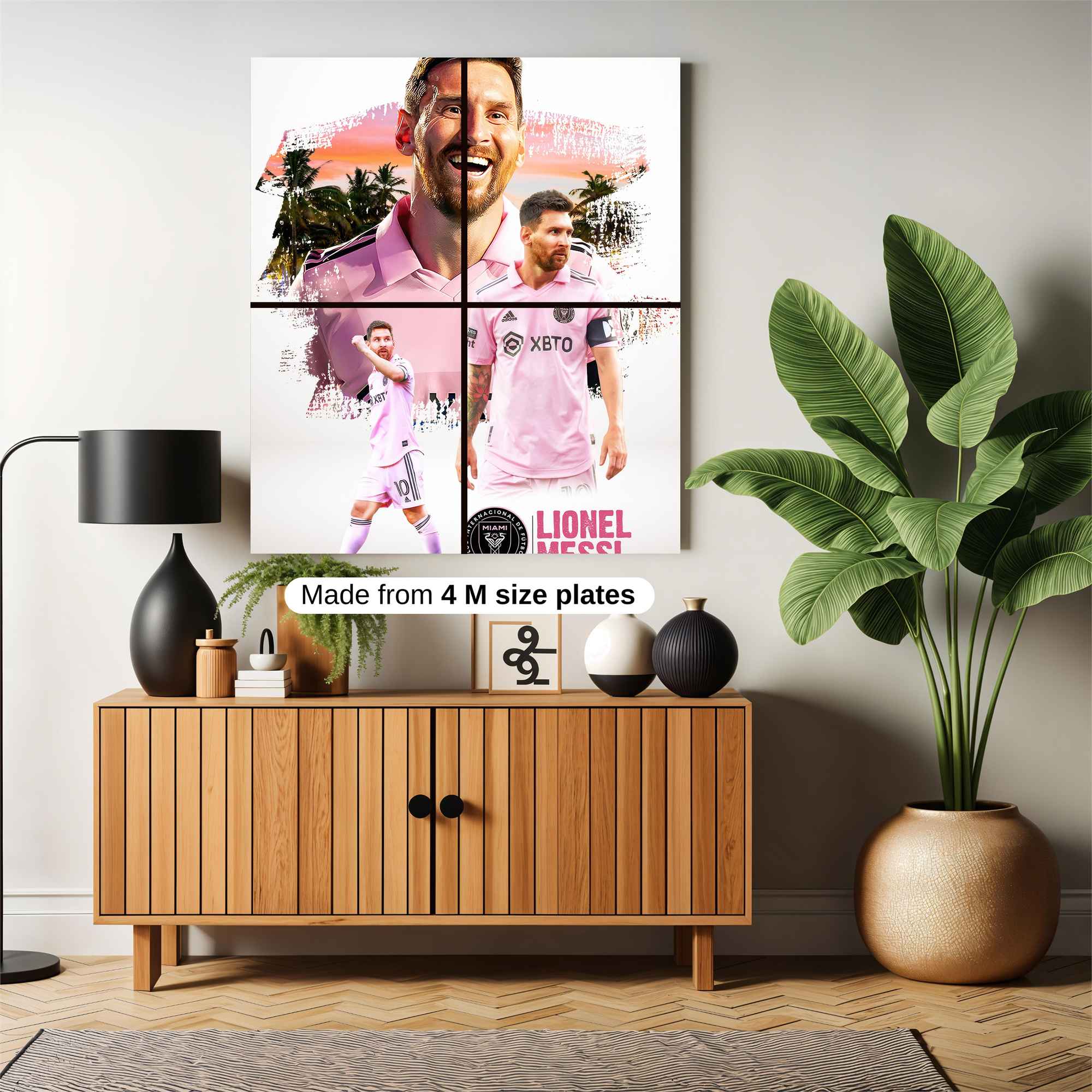 Messi Majestic Safe Wall Magnetic / M