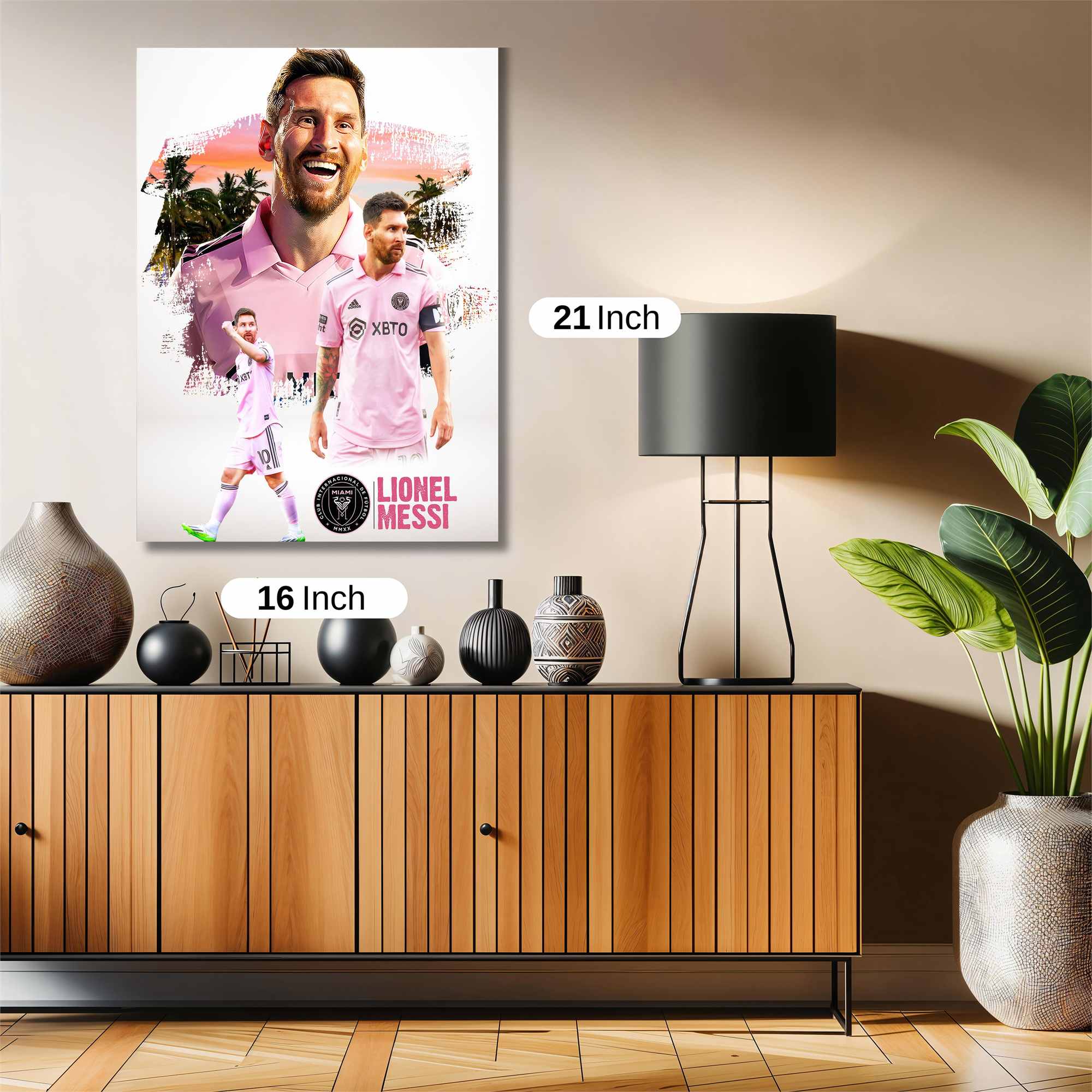 Messi Majestic Safe Wall Magnetic / M