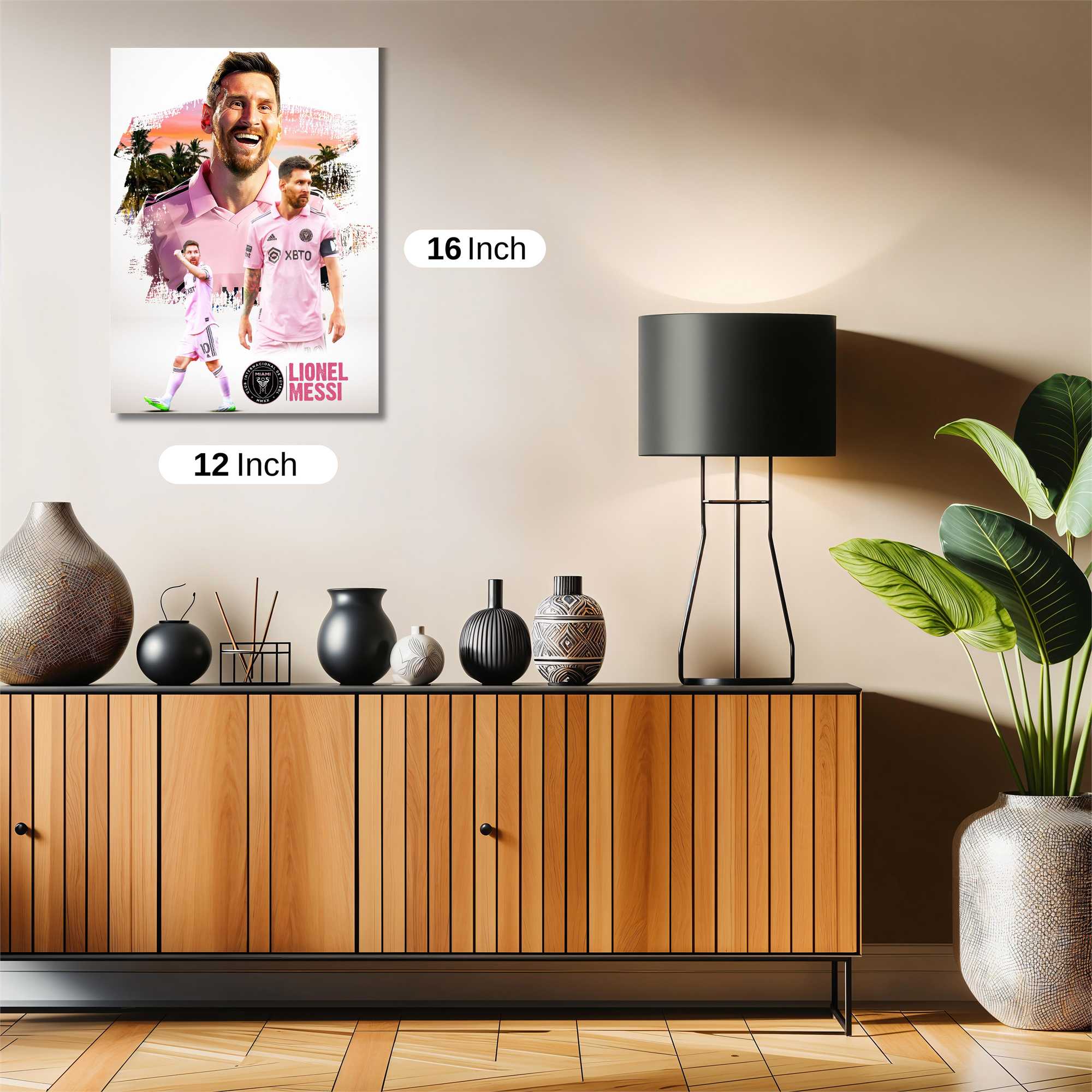 Messi Majestic Safe Wall Magnetic / M
