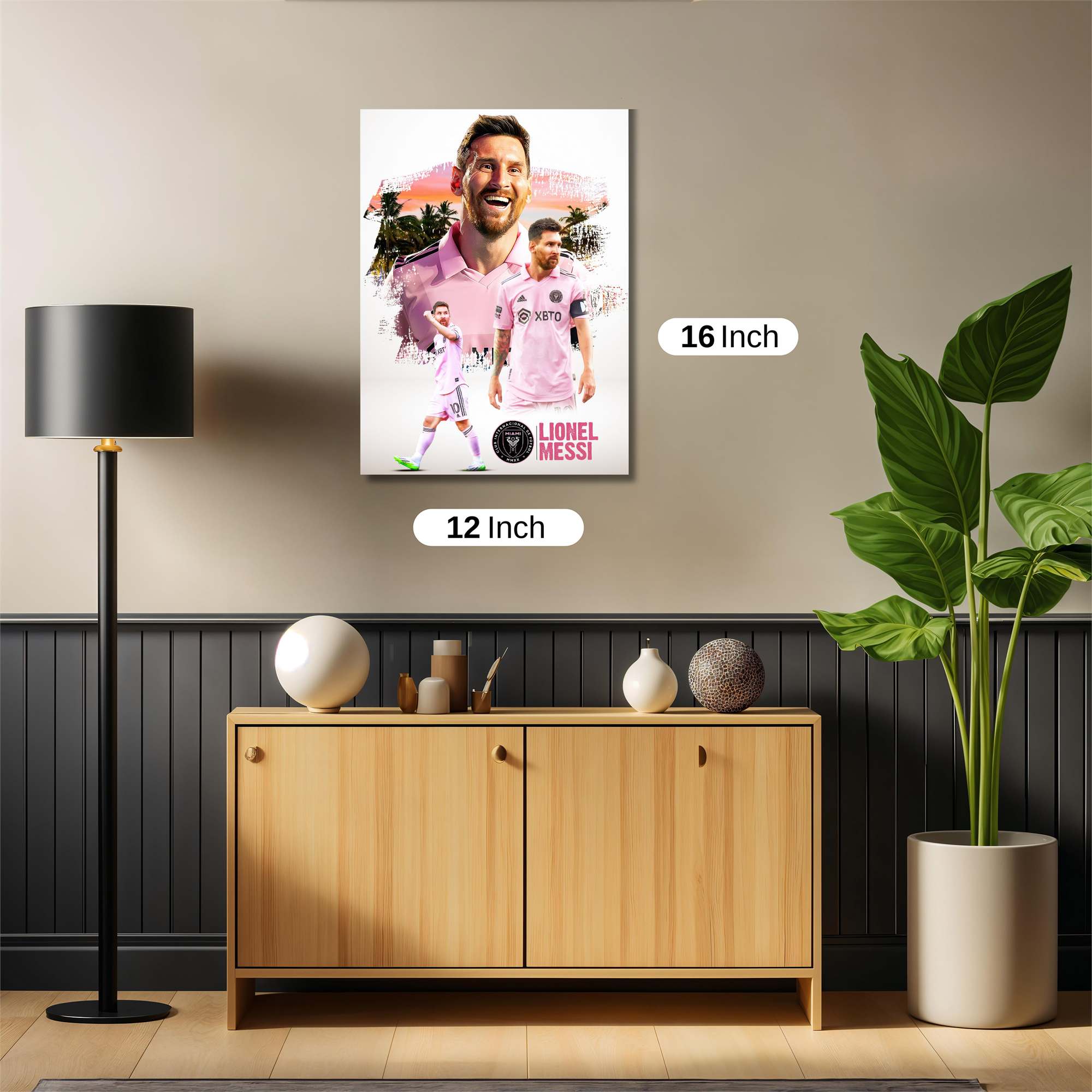 Messi Majestic Safe Wall Magnetic / M