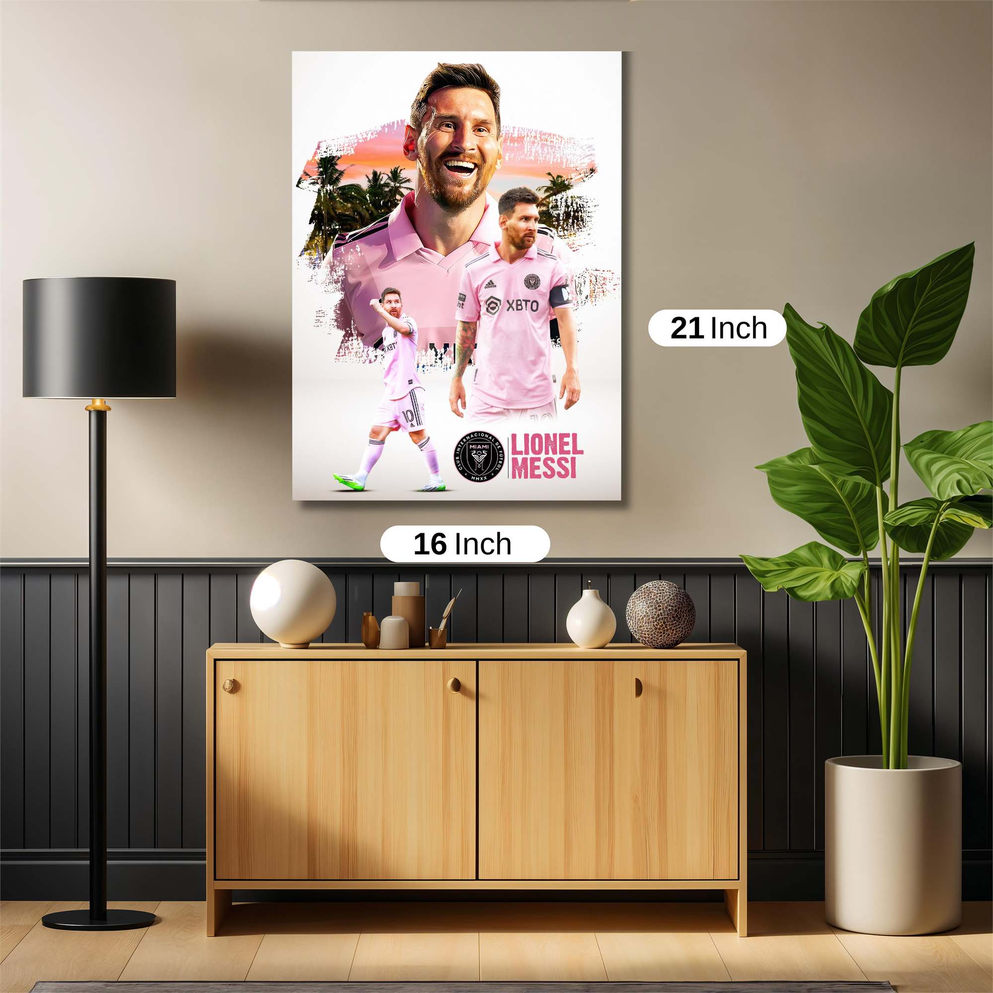 Messi Majestic Safe Wall Magnetic / M