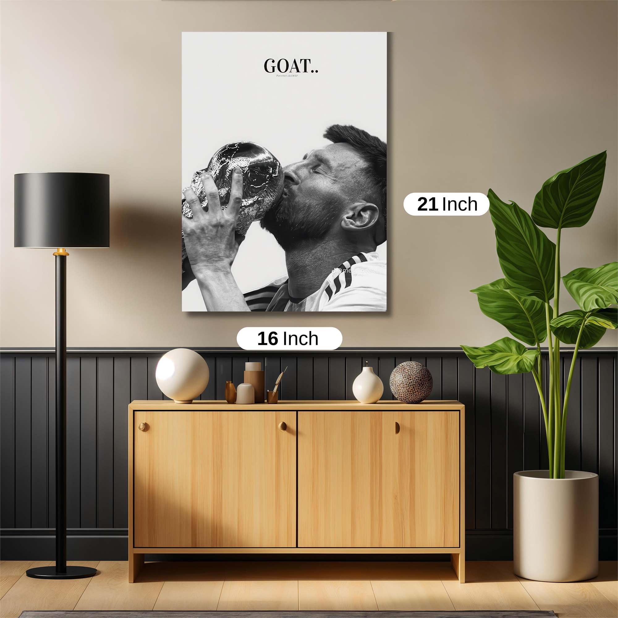 Messi Ecstasy Safe Wall Magnetic / M