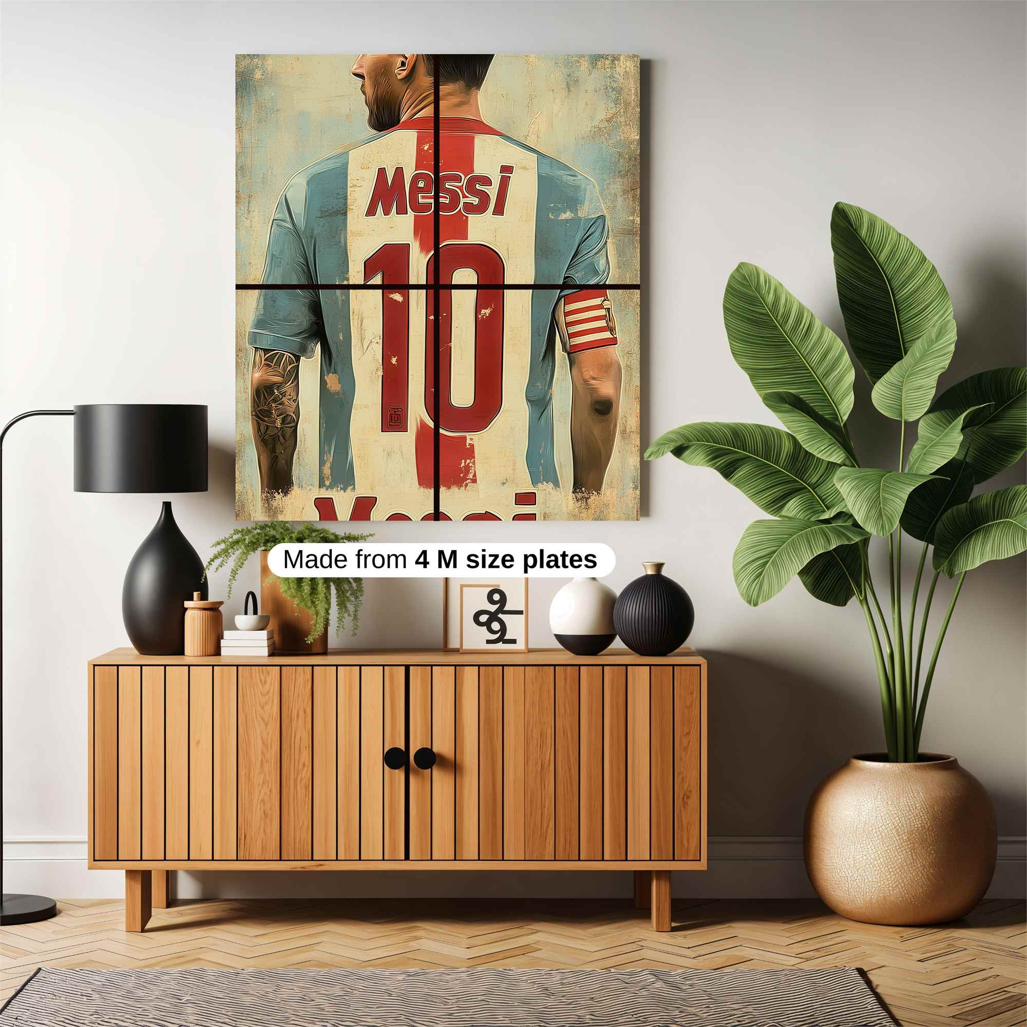 Messi Majestic Safe Wall Magnetic / M