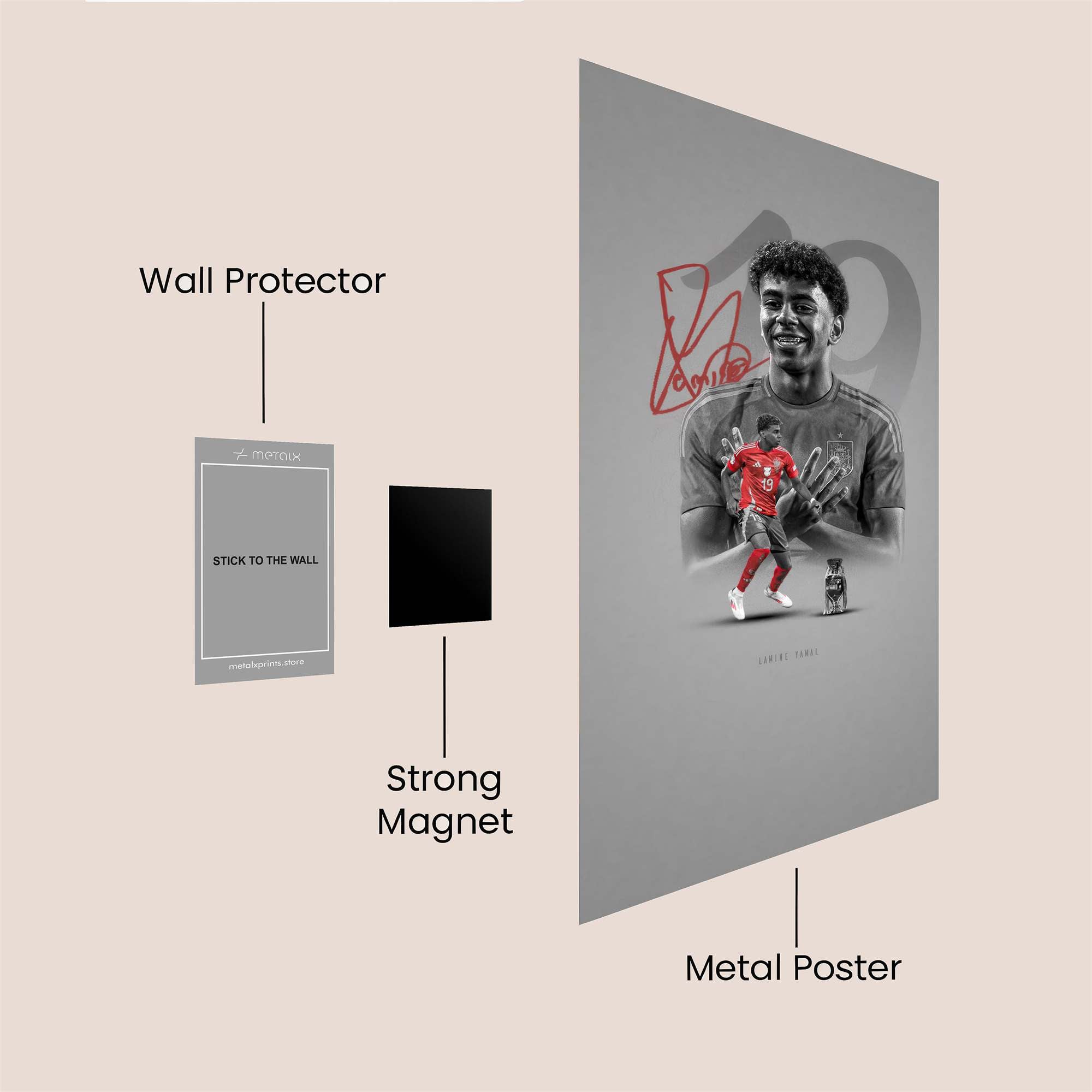 Sancho Spark Safe Wall Magnetic / M