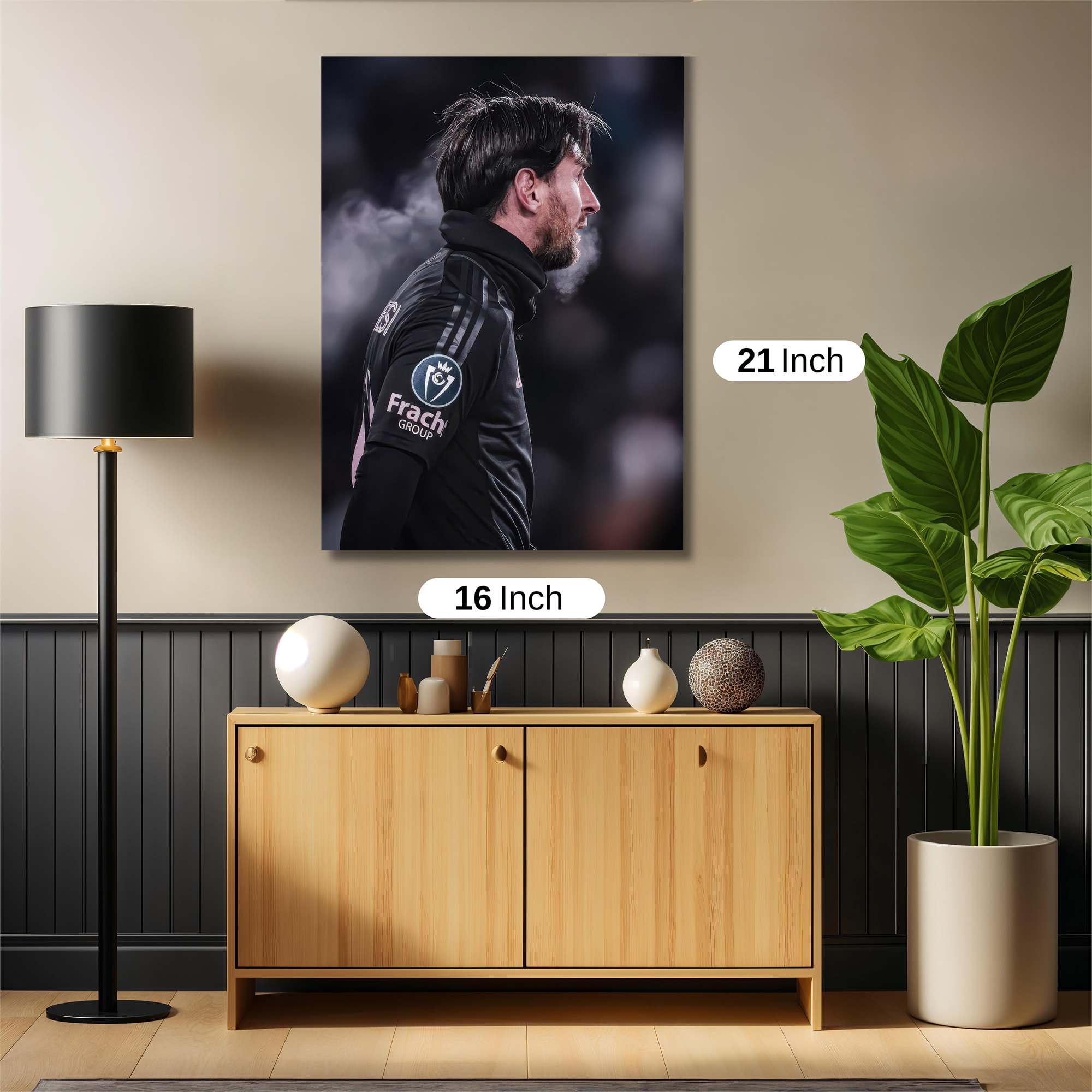 Messi Contemplative Safe Wall Magnetic / M