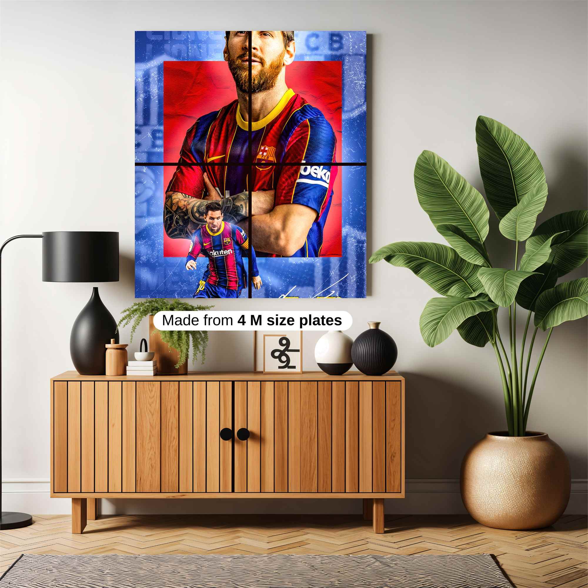 Messi Majestic Safe Wall Magnetic / M