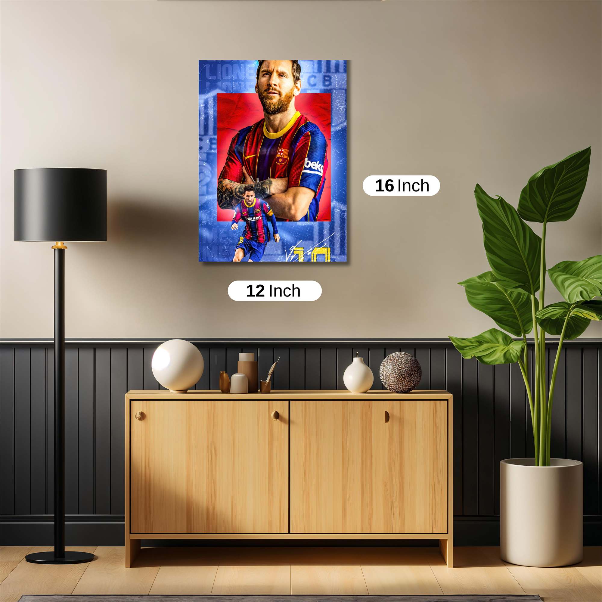 Messi Majestic Safe Wall Magnetic / M