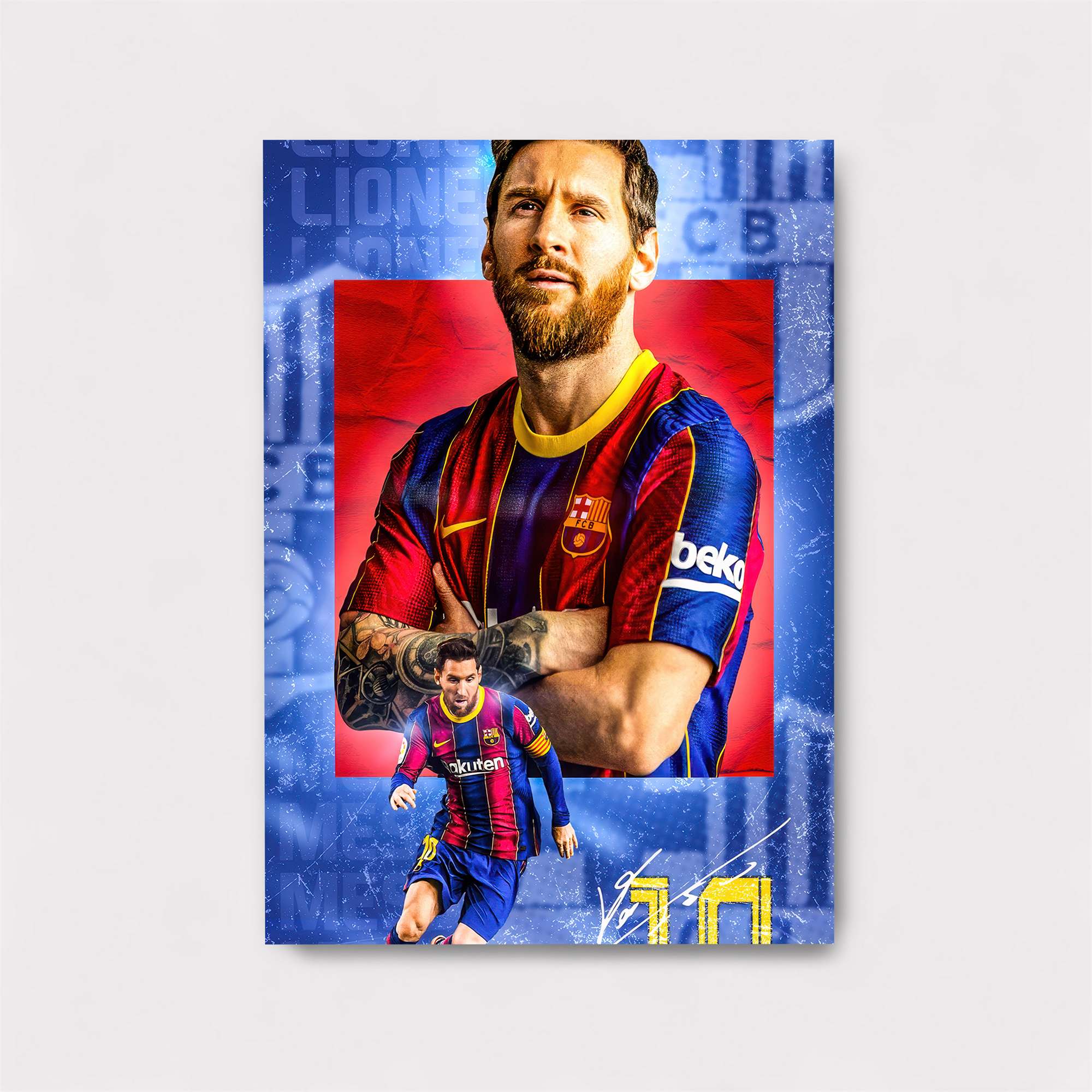 Messi Majestic Safe Wall Magnetic / M