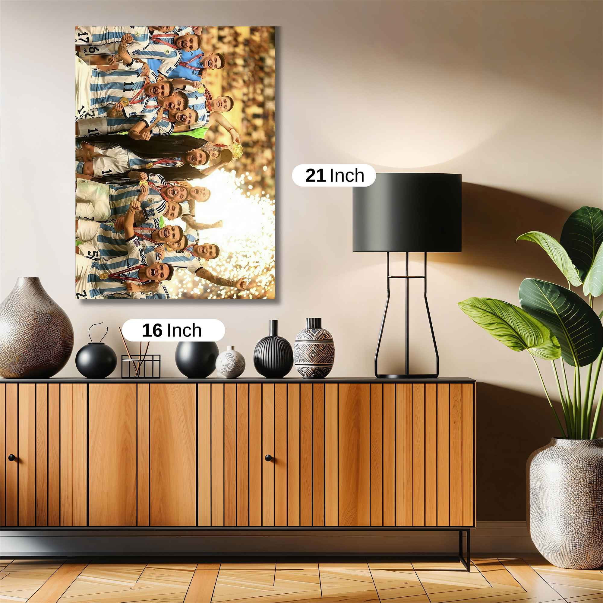 Argentina Triumphant Safe Wall Magnetic / M