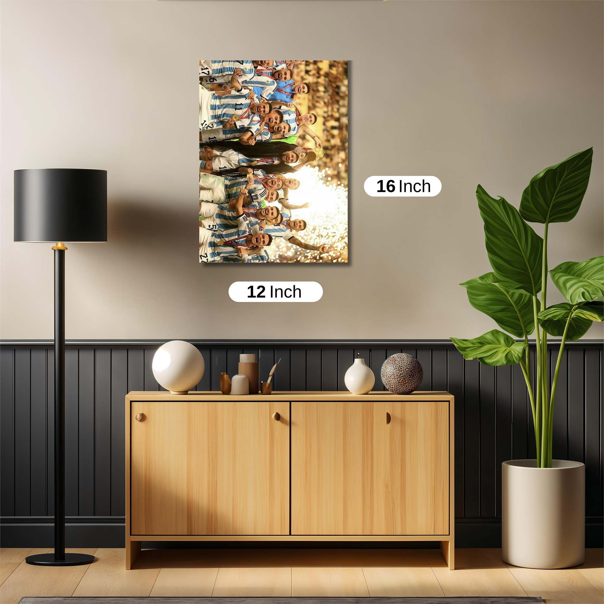 Argentina Triumphant Safe Wall Magnetic / M