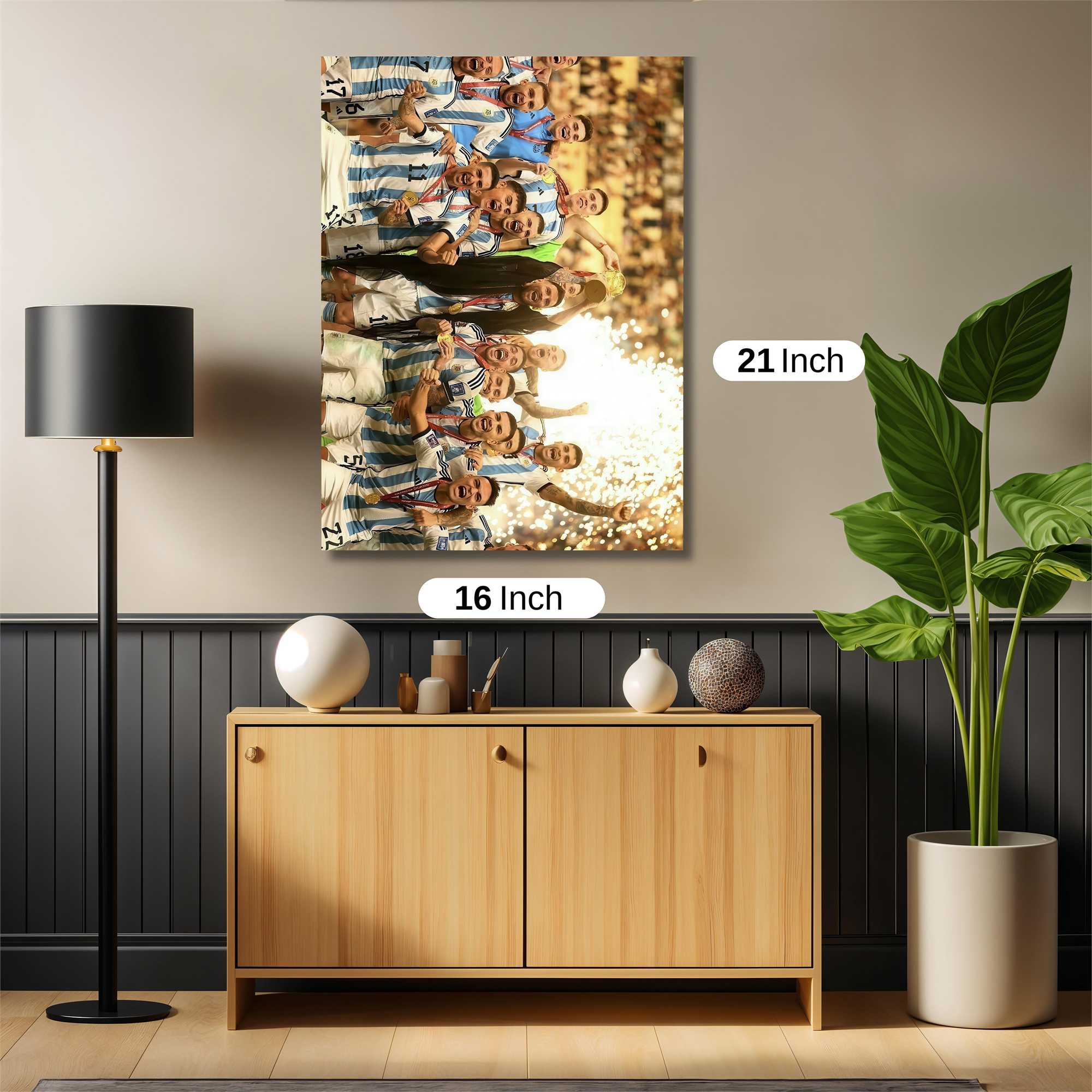 Argentina Triumphant Safe Wall Magnetic / M