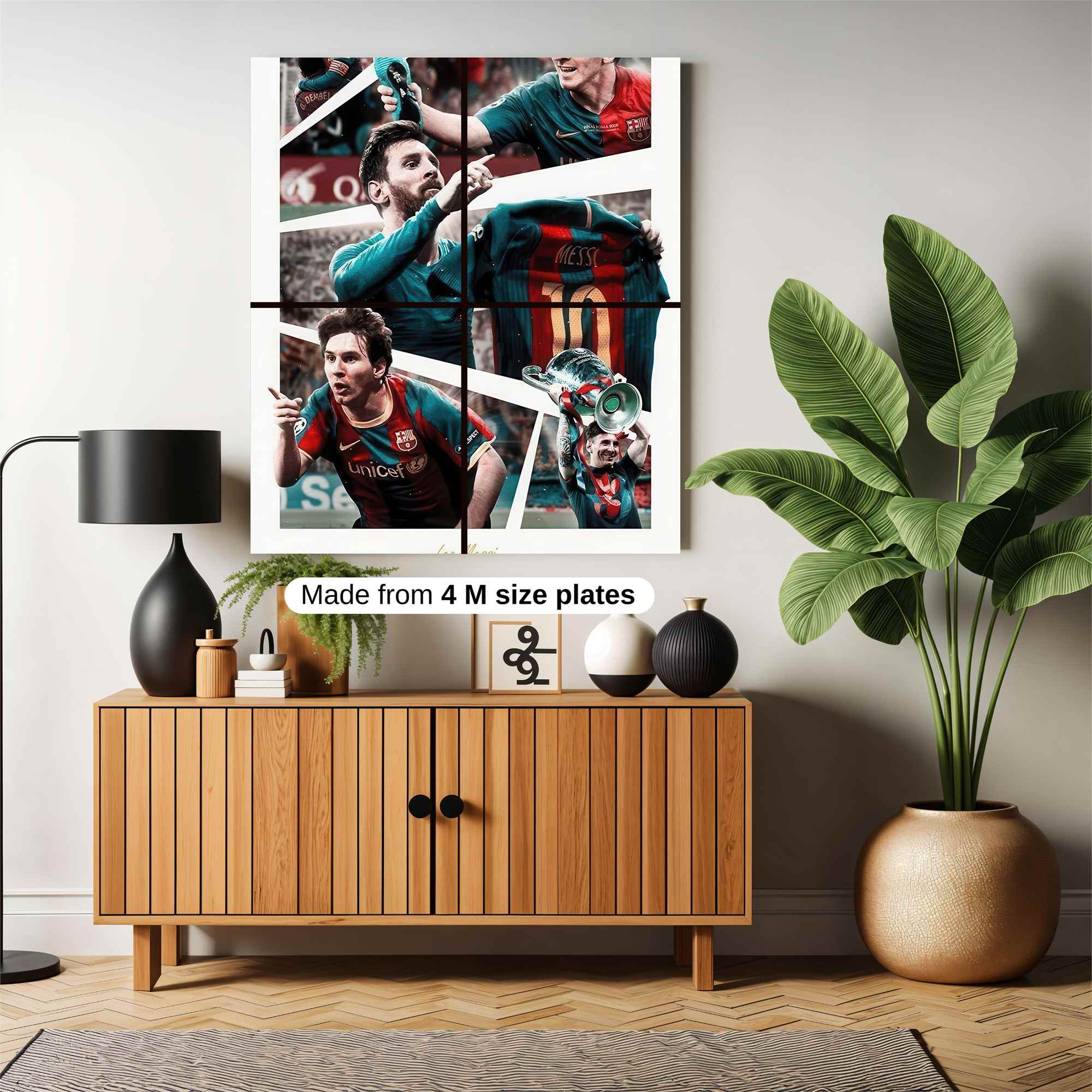 Messi Triumphant Safe Wall Magnetic / M
