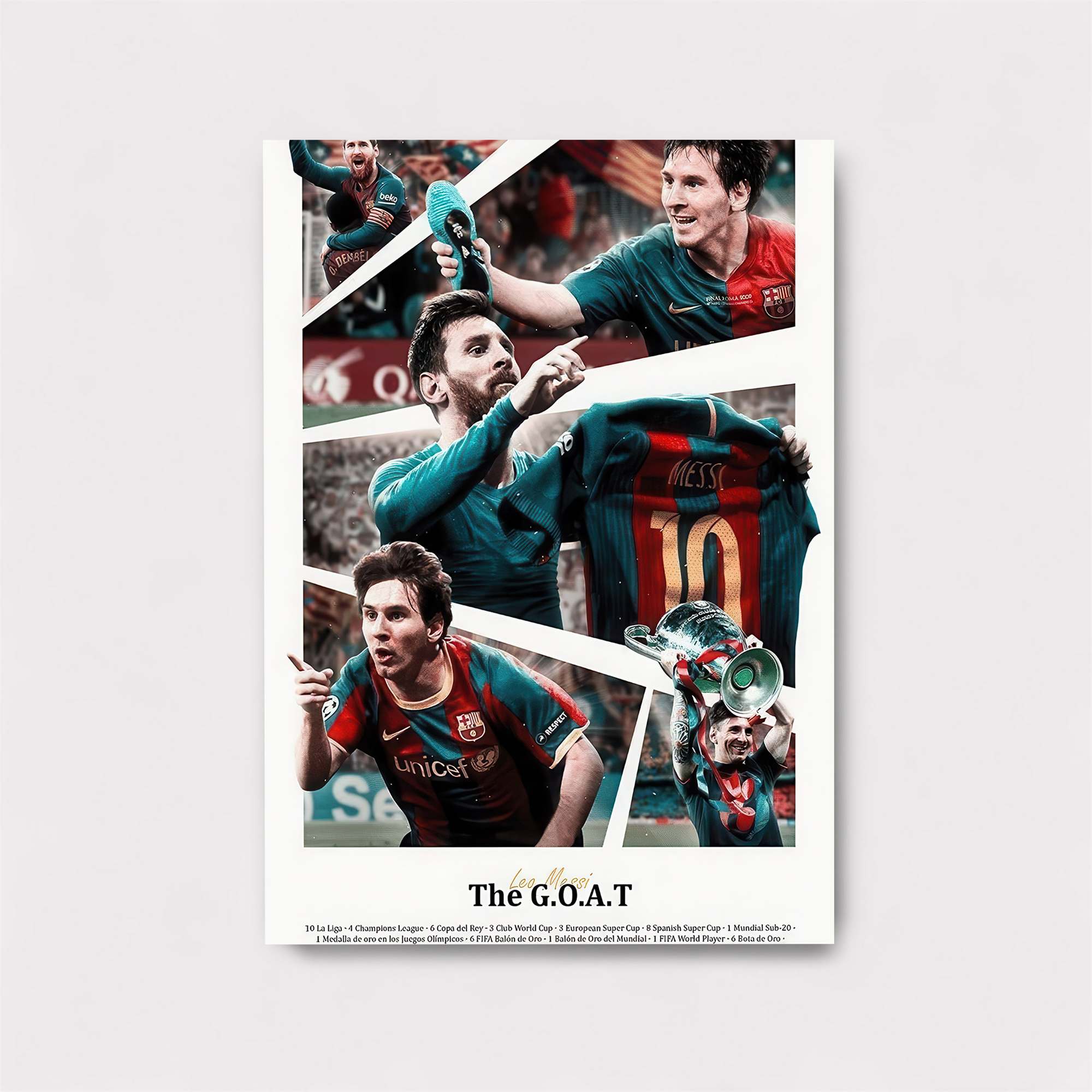 Messi Triumphant Safe Wall Magnetic / M