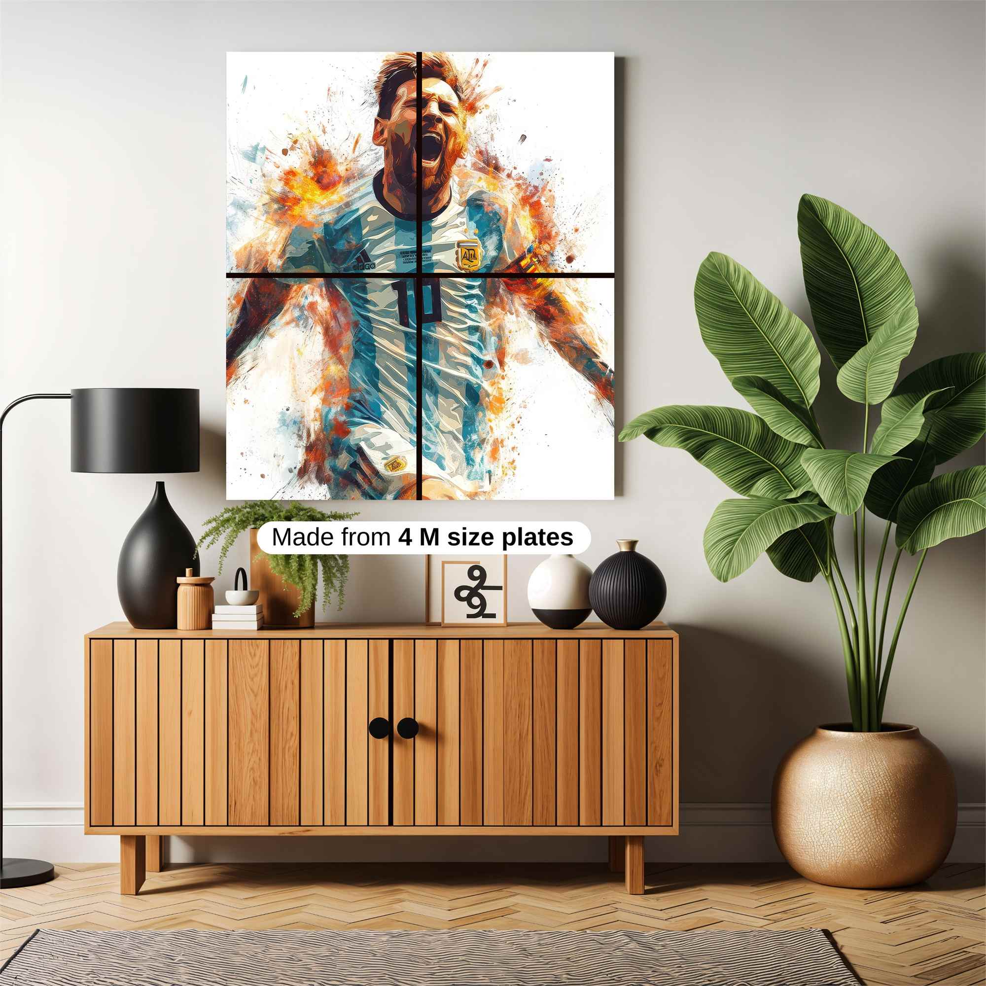 Messi Blaze Safe Wall Magnetic / M