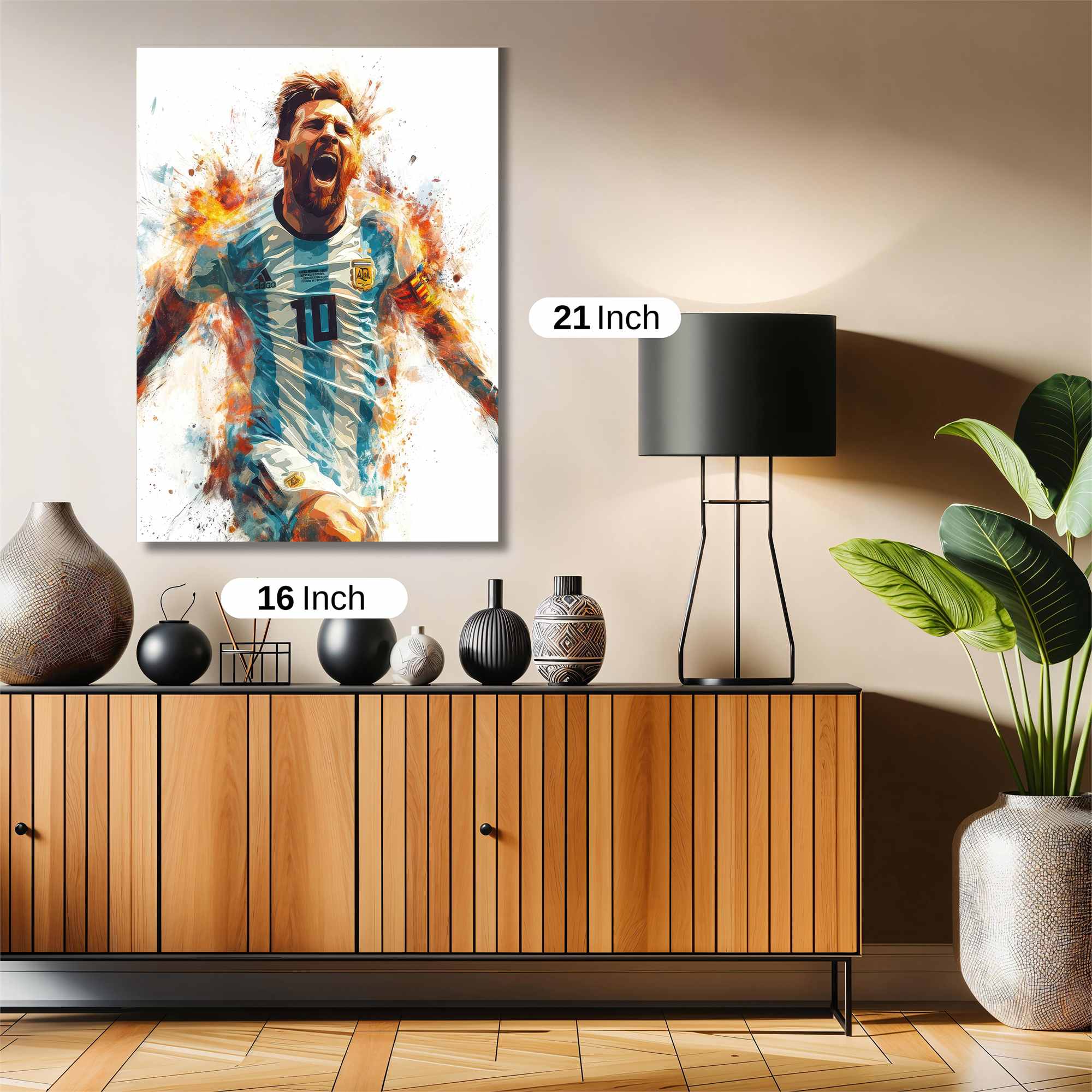 Messi Blaze Safe Wall Magnetic / M