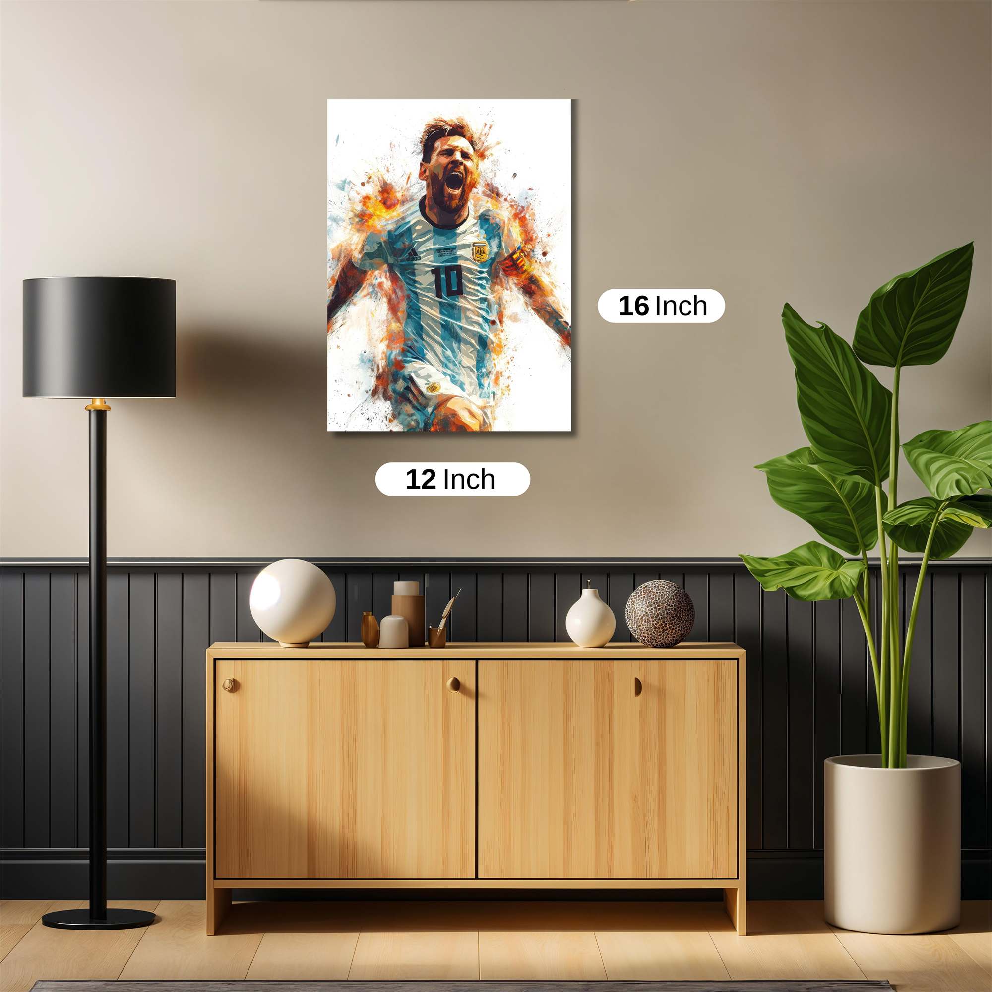 Messi Blaze Safe Wall Magnetic / M