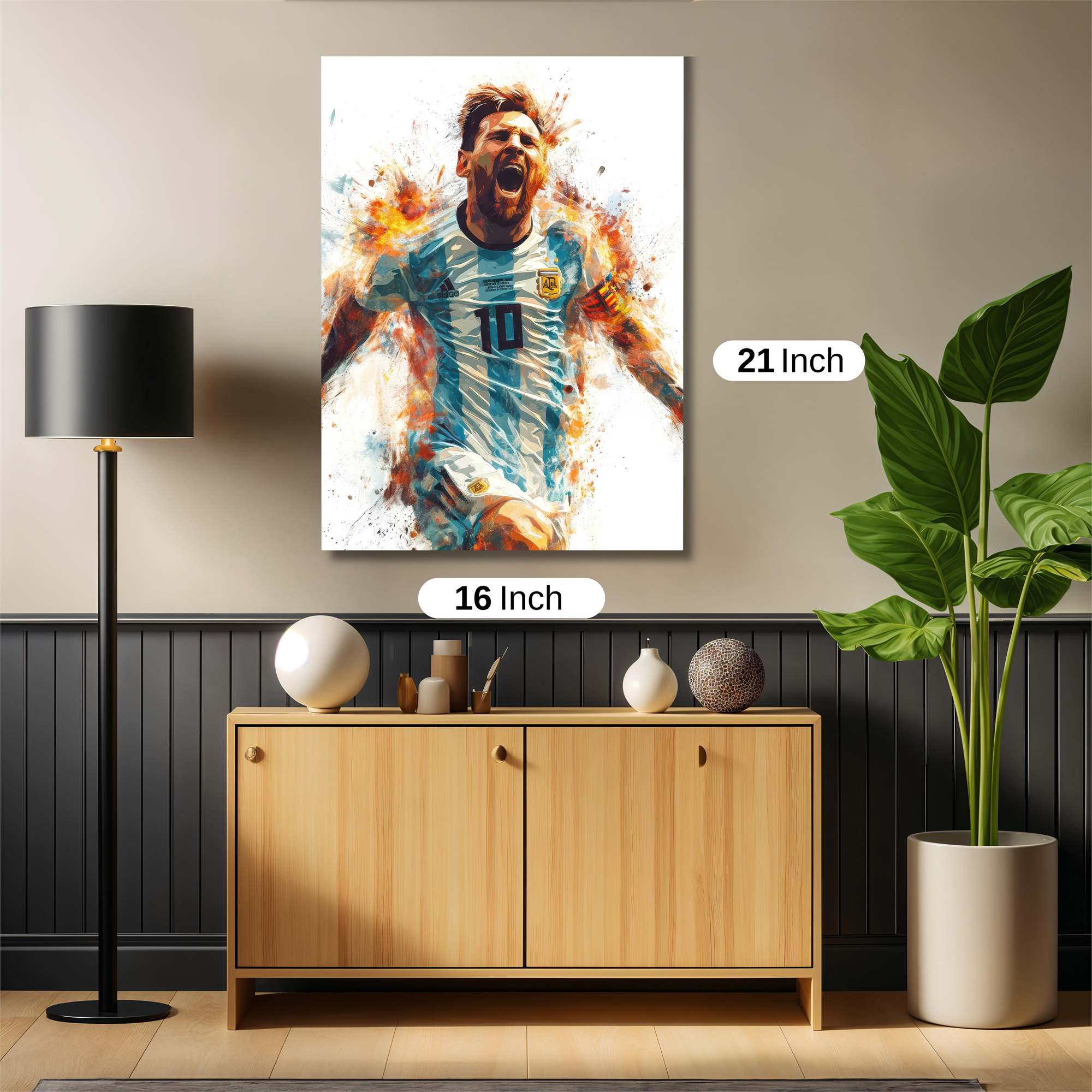 Messi Blaze Safe Wall Magnetic / M