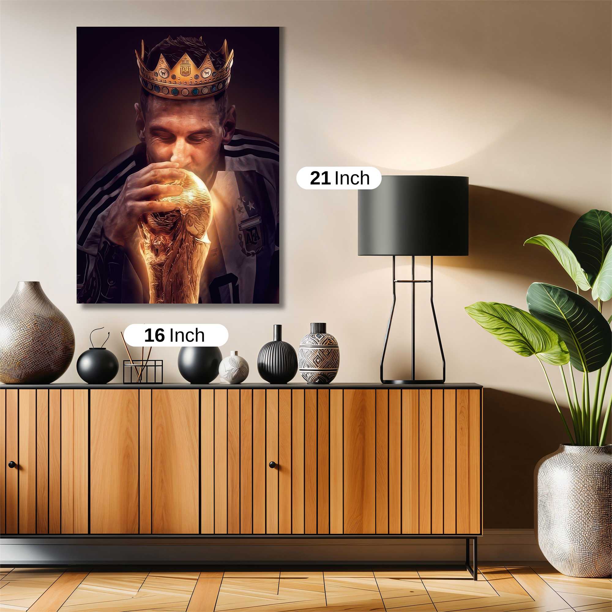 Messi Majestic Safe Wall Magnetic / M