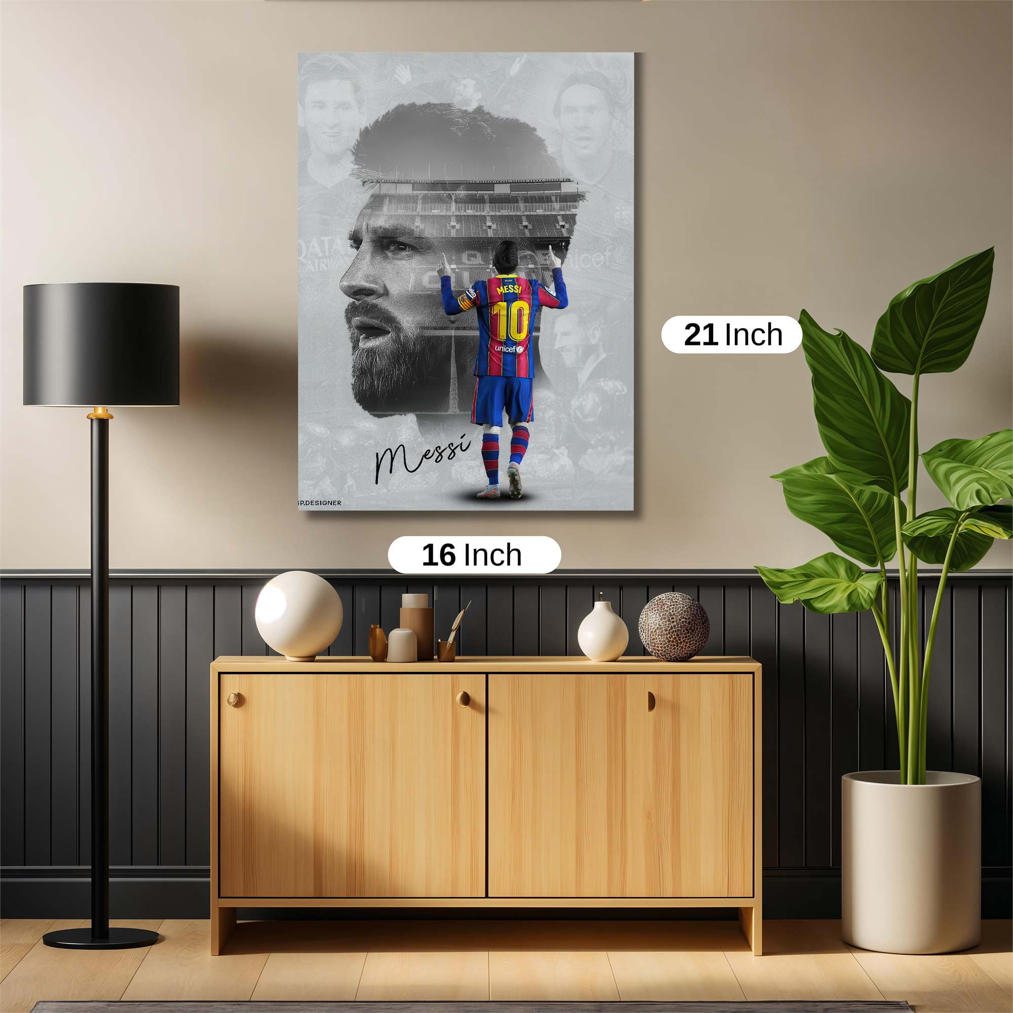 Messi Magic Safe Wall Magnetic / M