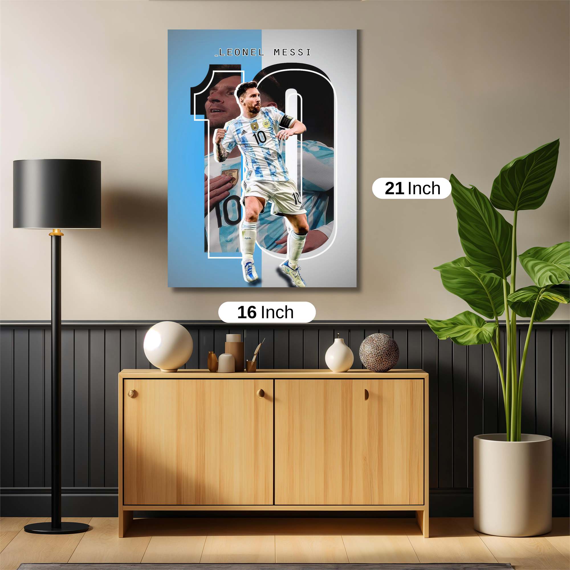 Messi Maestro Safe Wall Magnetic / M
