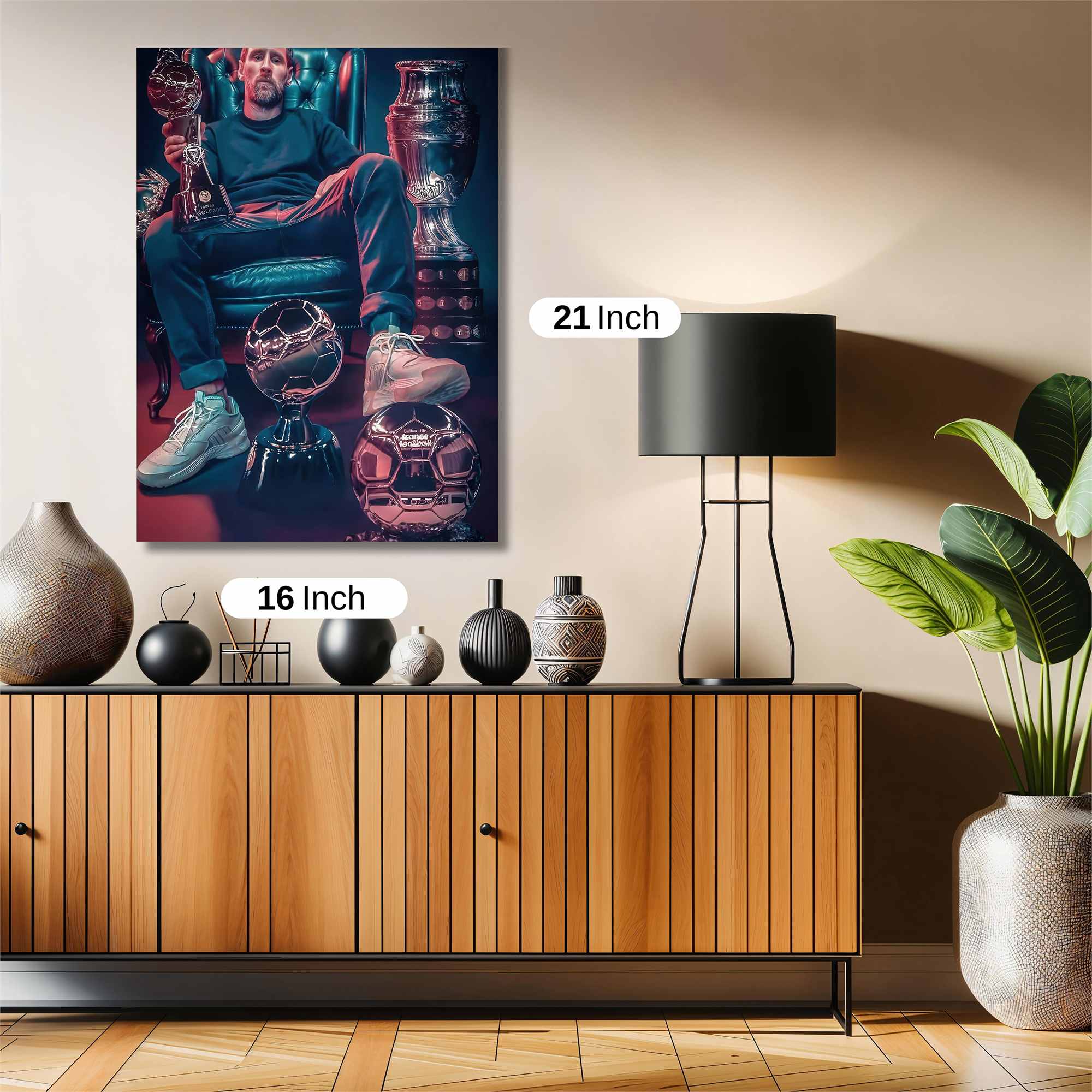 Messi Majestic Safe Wall Magnetic / M