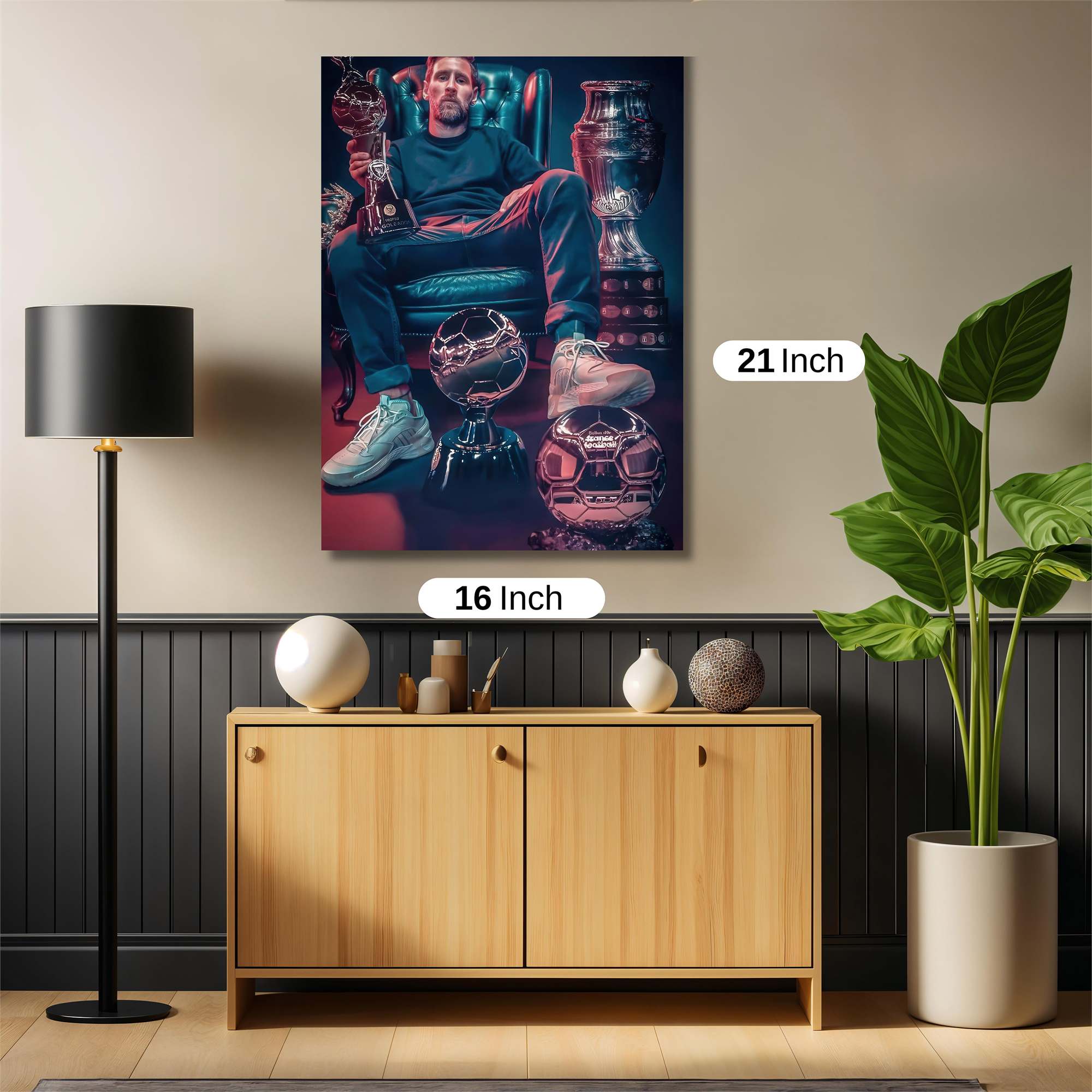 Messi Majestic Safe Wall Magnetic / M