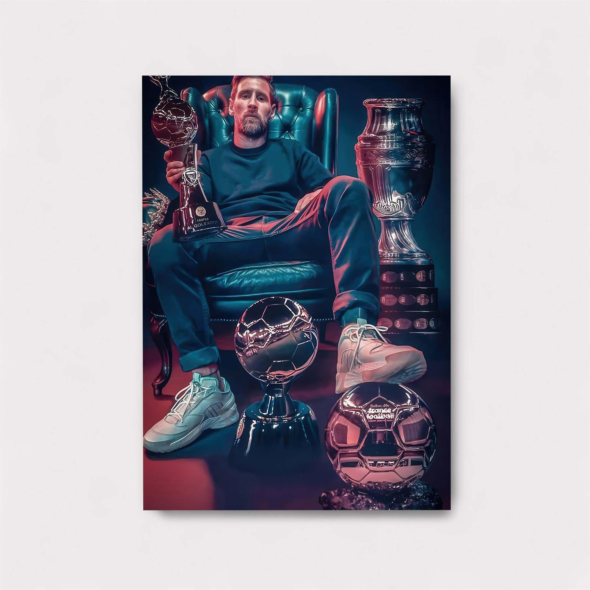 Messi Majestic Safe Wall Magnetic / M