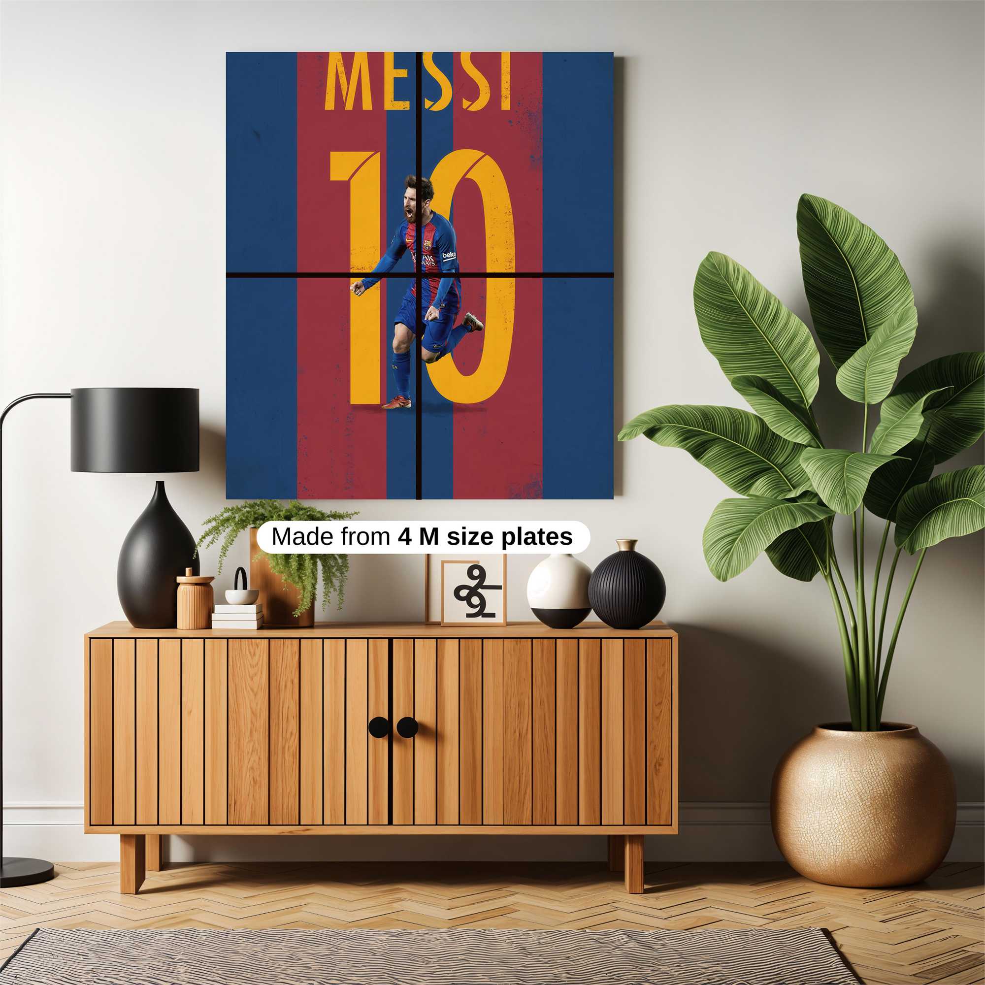 Messi Majestic Safe Wall Magnetic / M