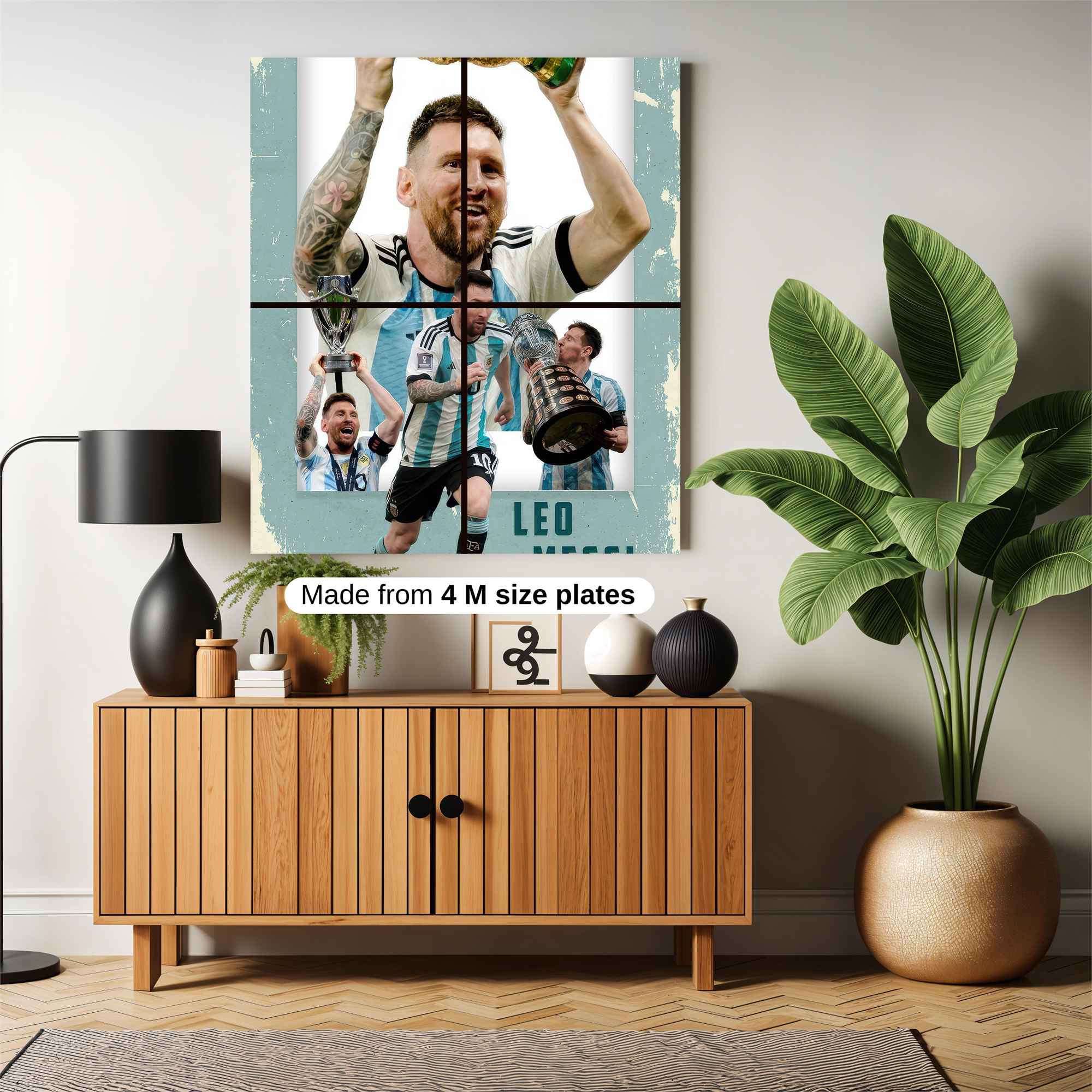 Messi Triumphant Safe Wall Magnetic / M
