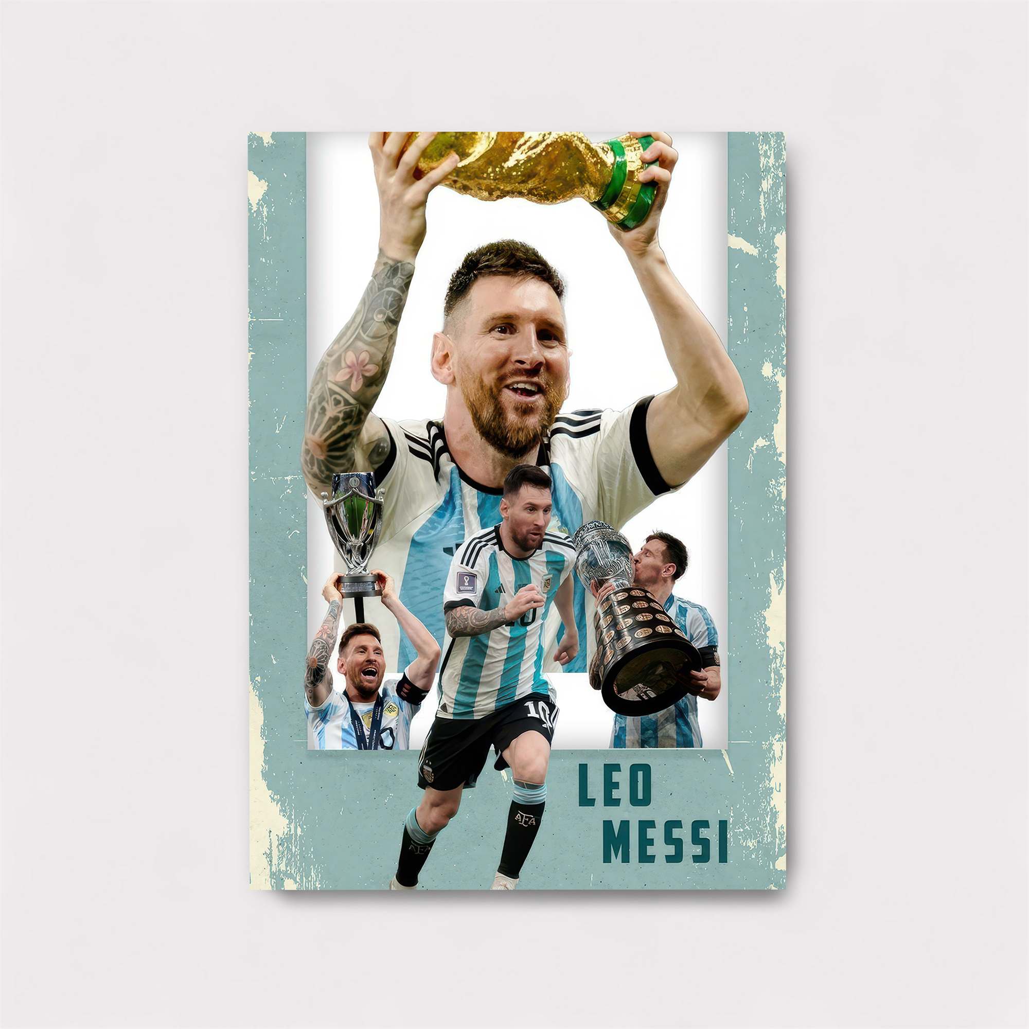 Messi Triumphant Safe Wall Magnetic / M
