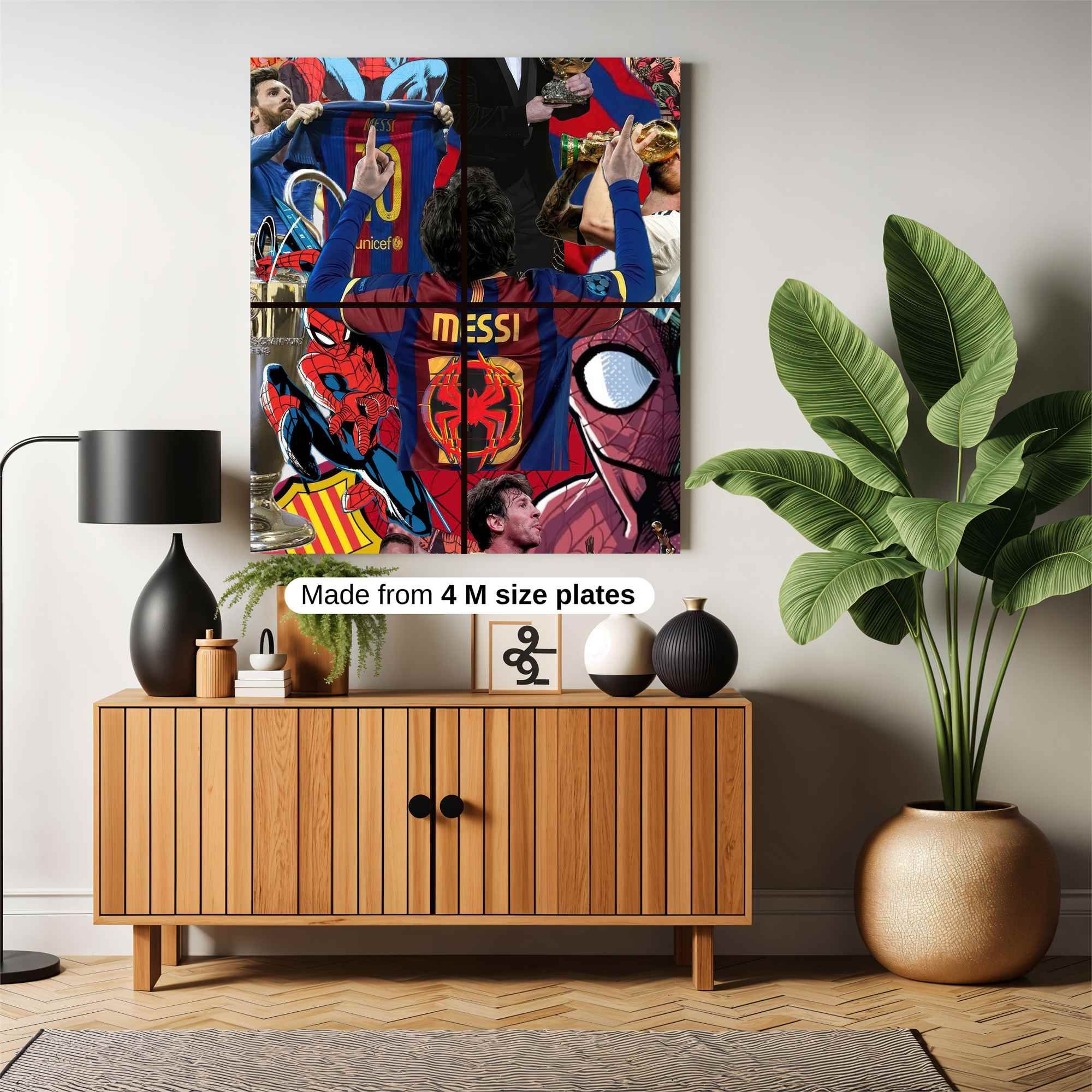 Messi Heroic Safe Wall Magnetic / M