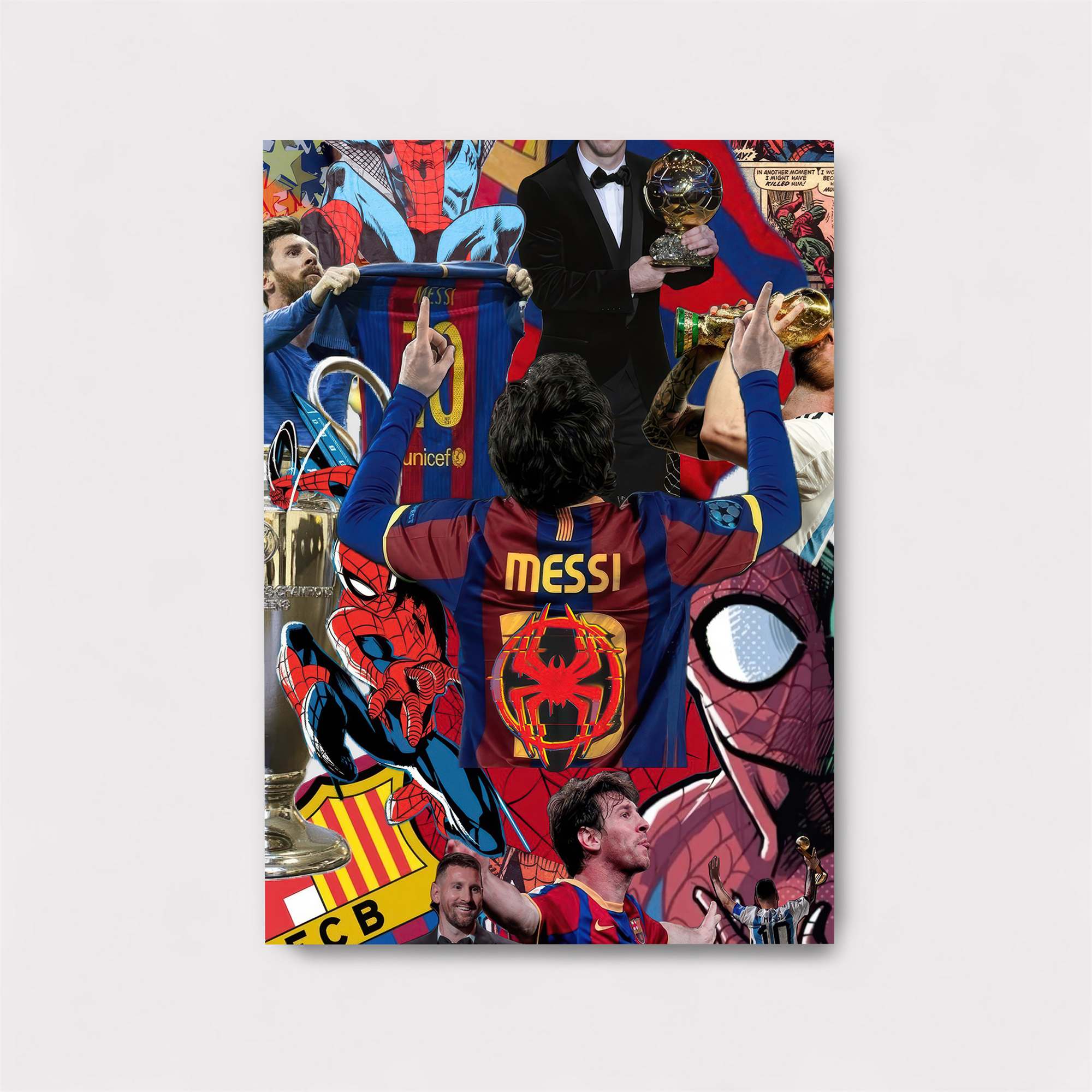 Messi Heroic Safe Wall Magnetic / M