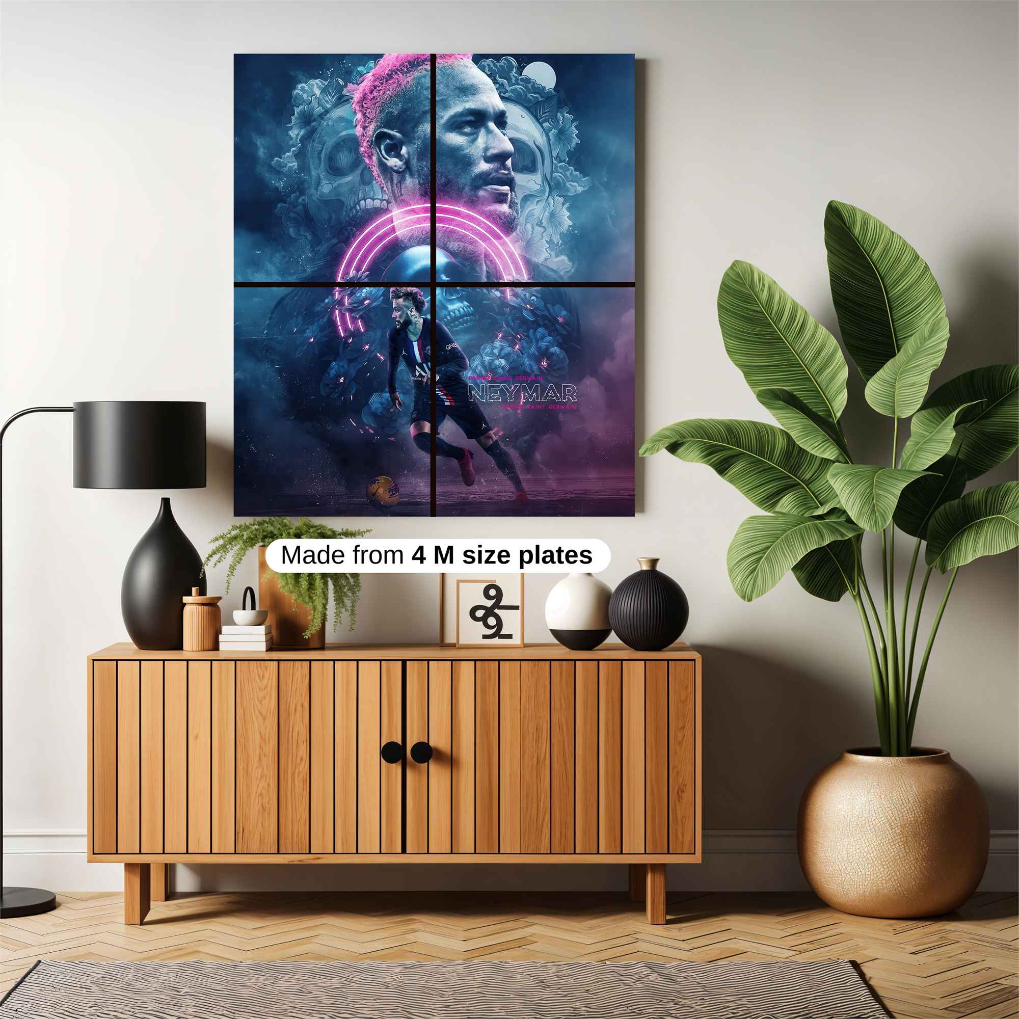 Neymar Radiant Safe Wall Magnetic / M