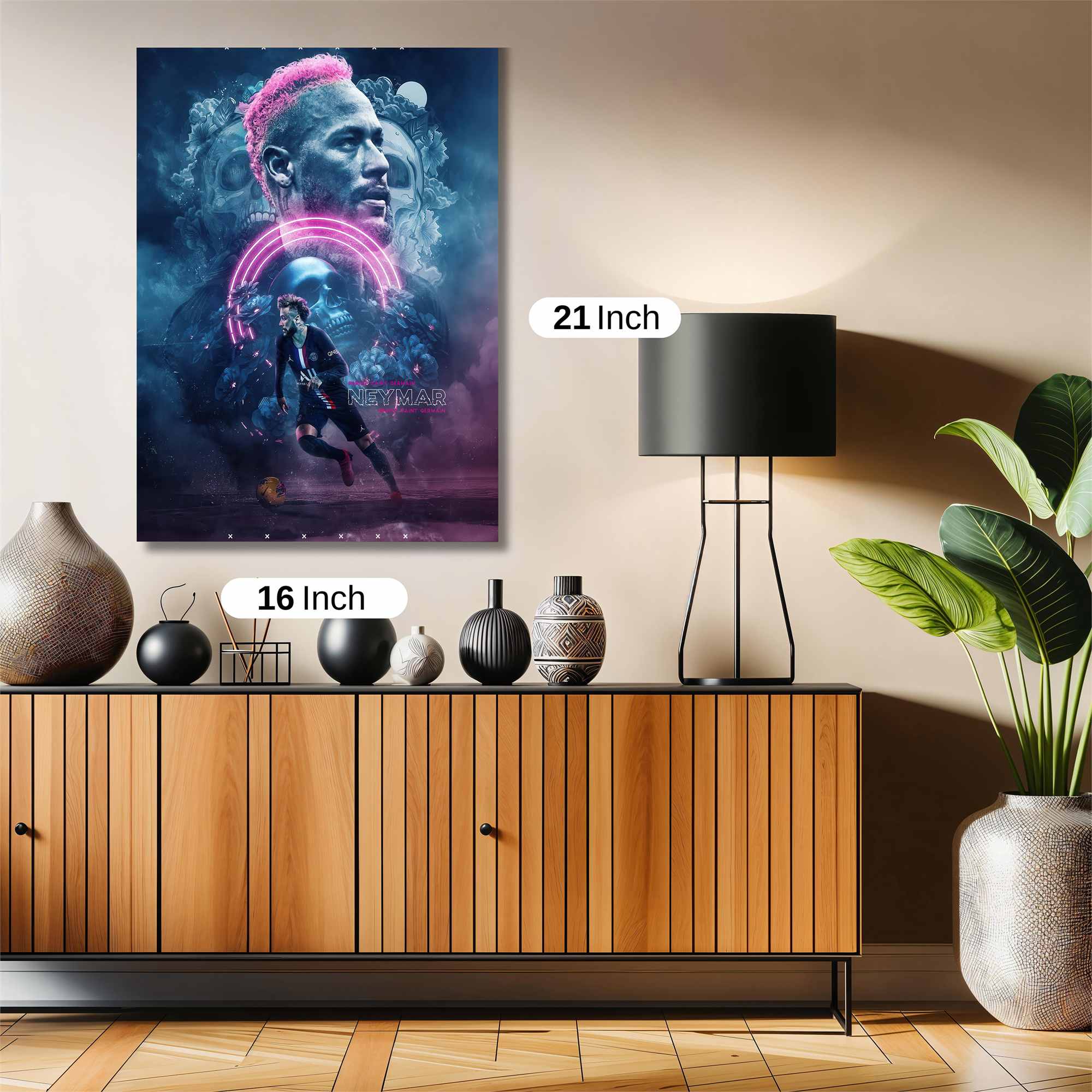 Neymar Radiant Safe Wall Magnetic / M