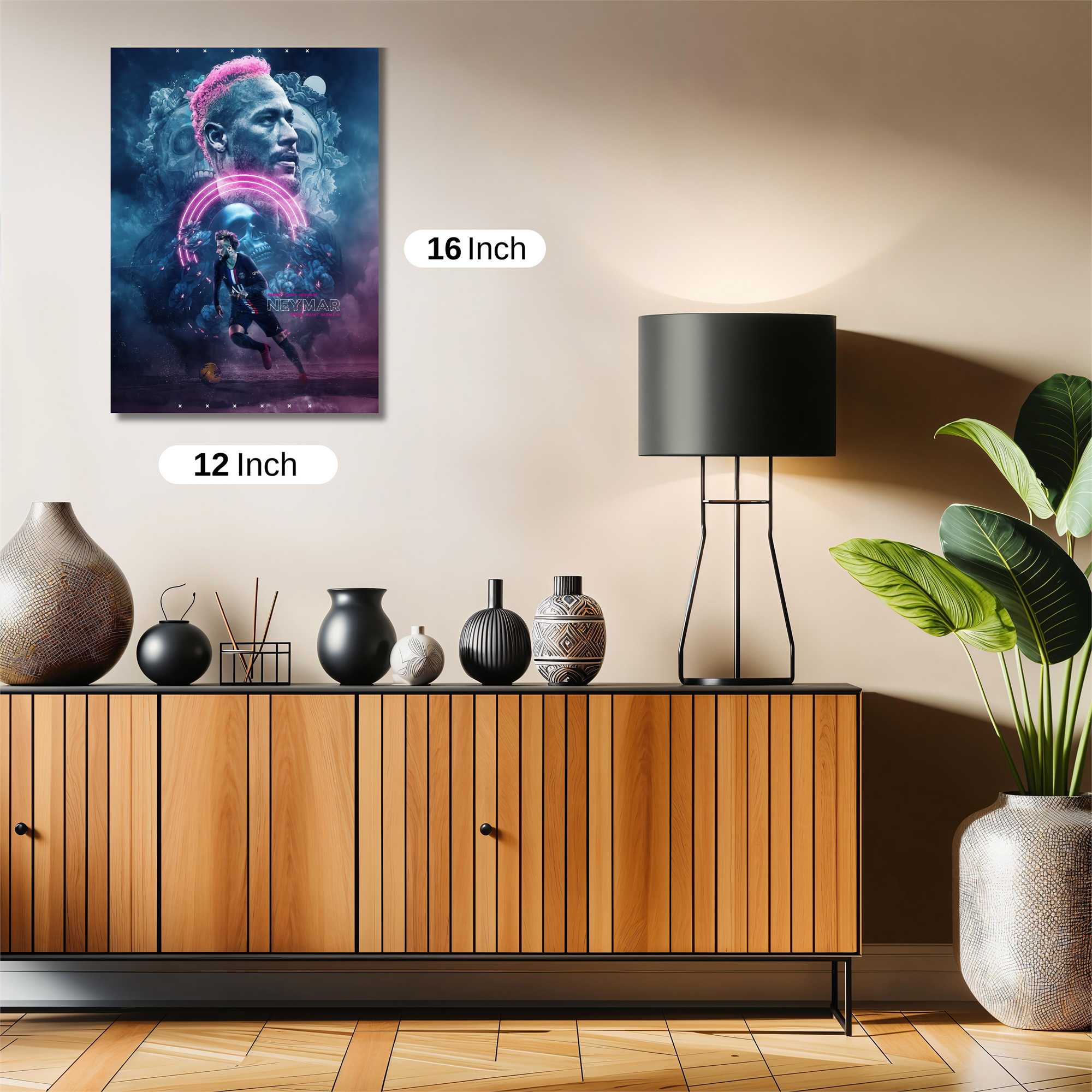 Neymar Radiant Safe Wall Magnetic / M