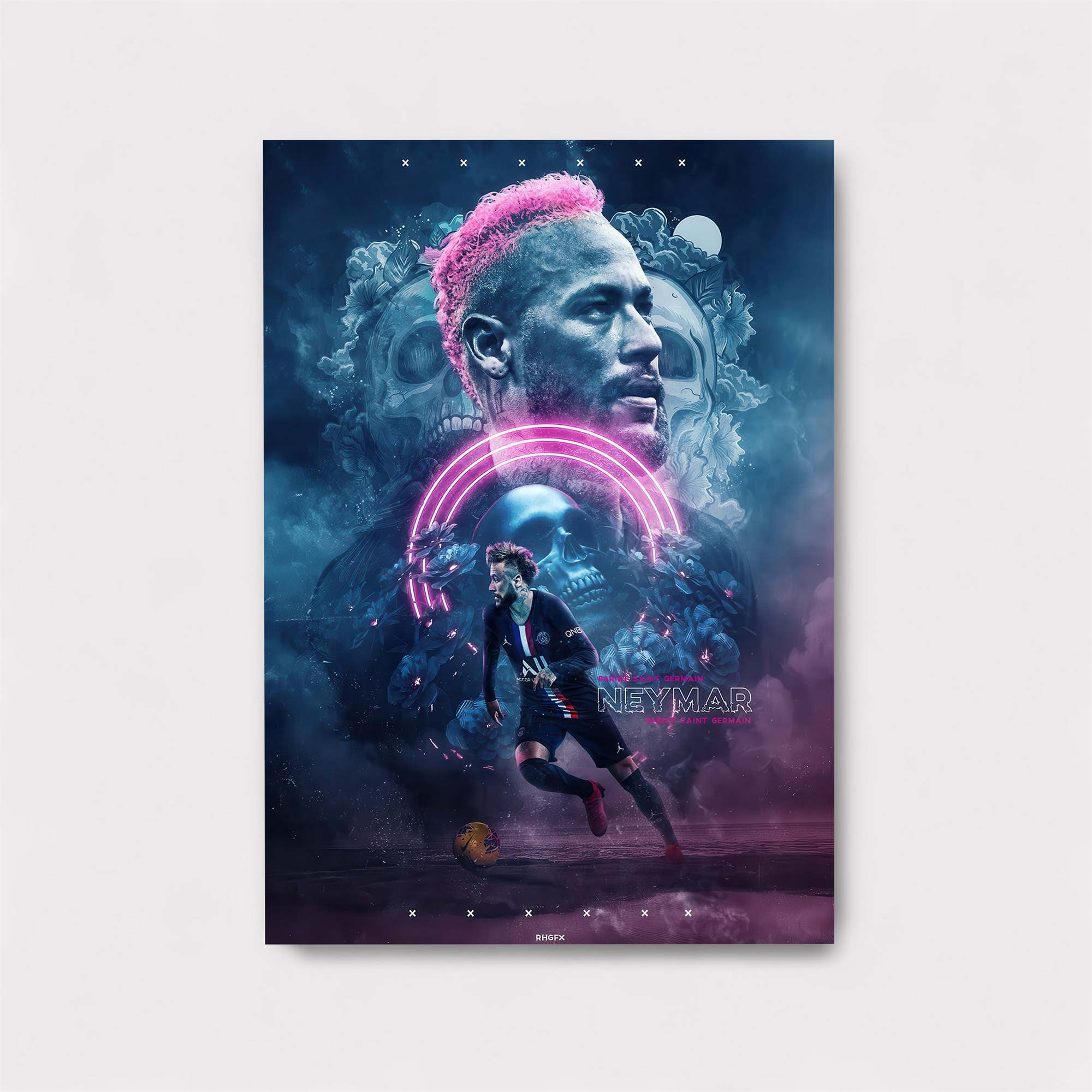Neymar Radiant Safe Wall Magnetic / M