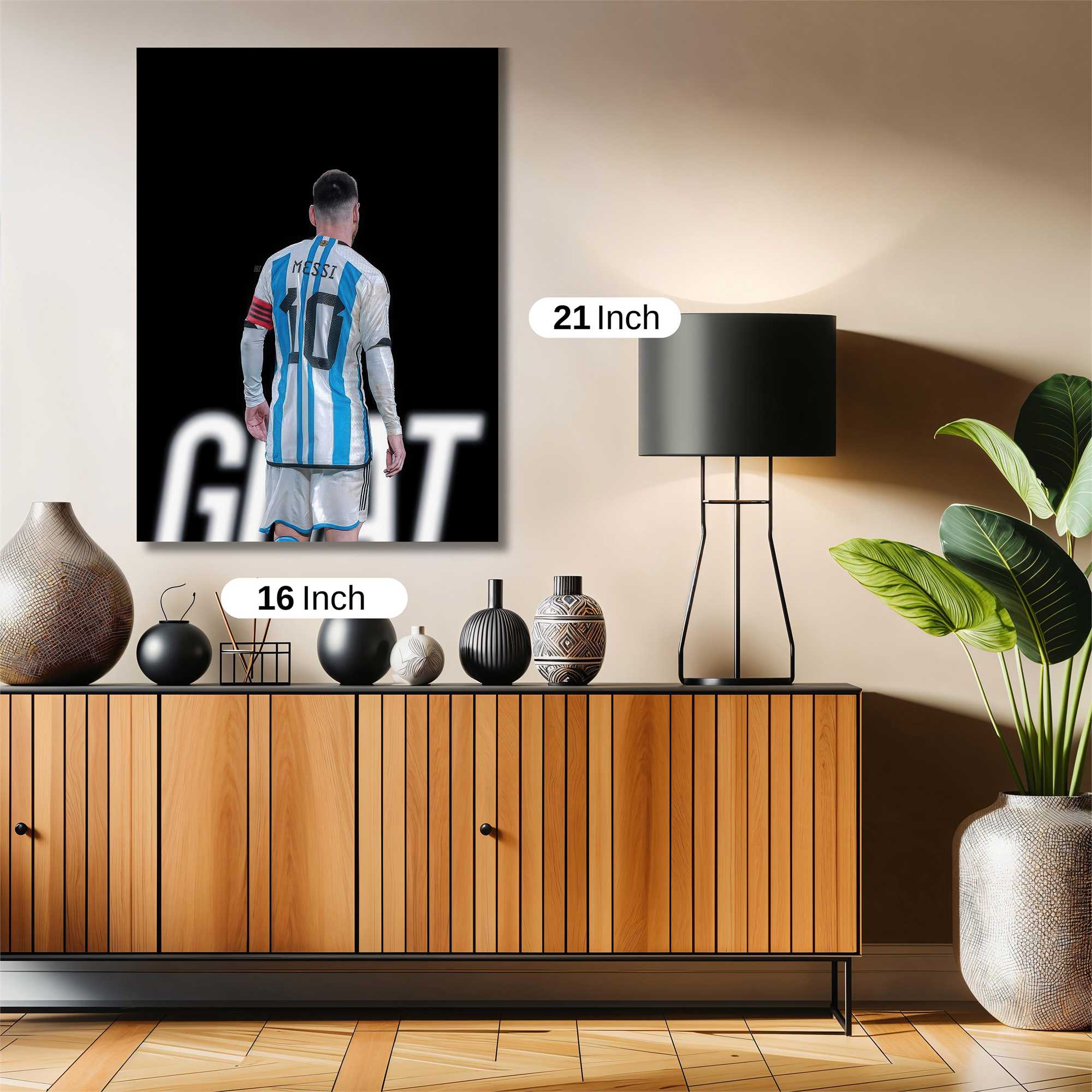 Messi Majestic Safe Wall Magnetic / M