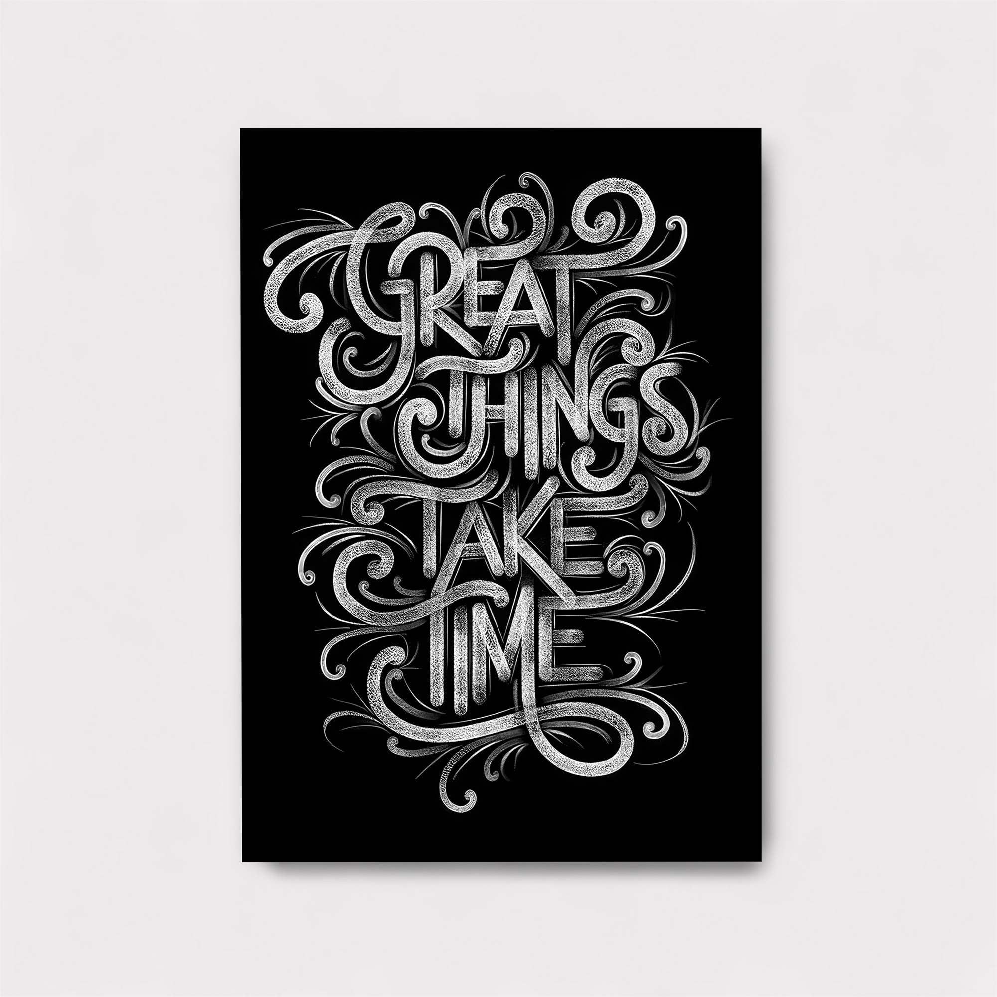 Patience Flourish Safe Wall Magnetic / M