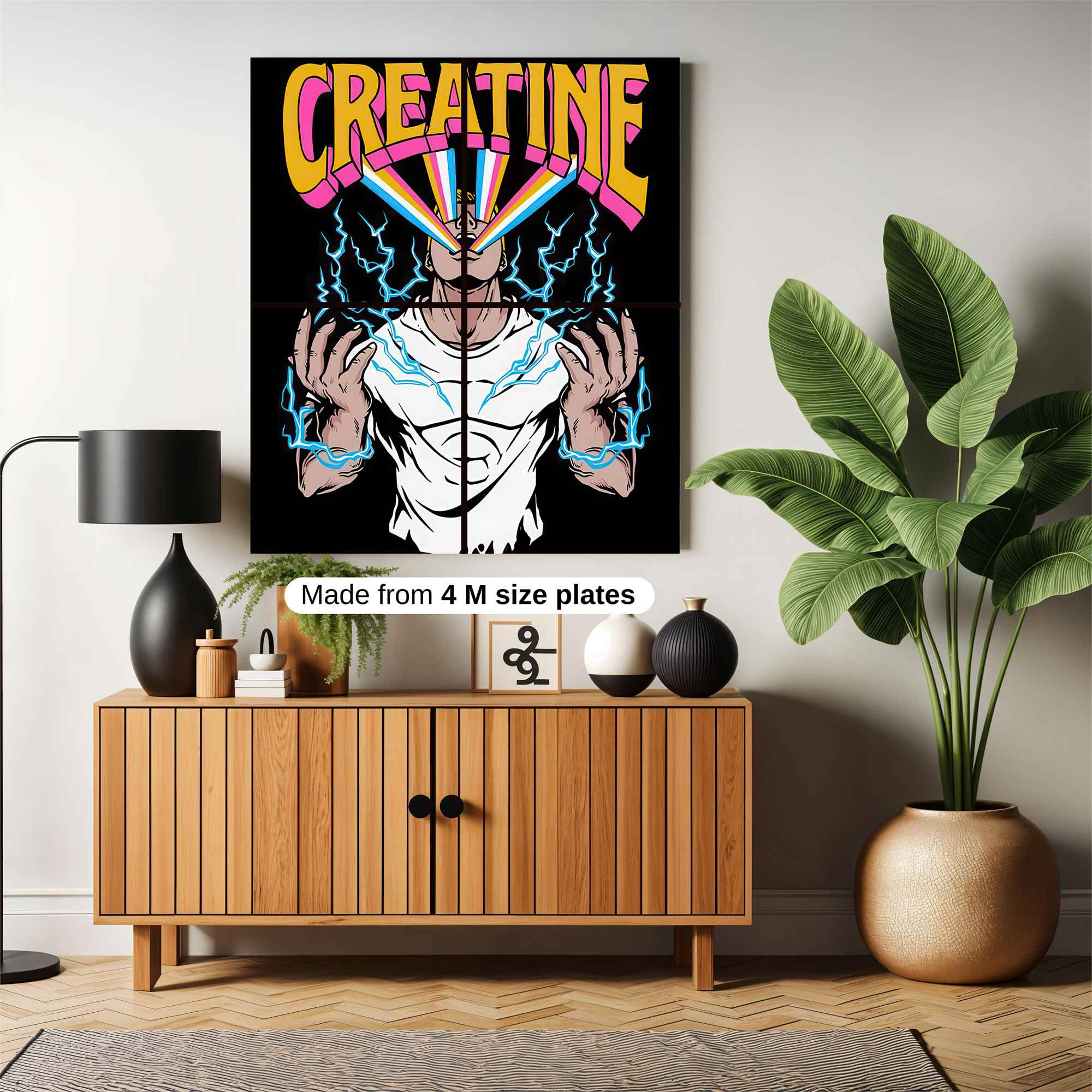 Creatine Cosmic Safe Wall Magnetic / M