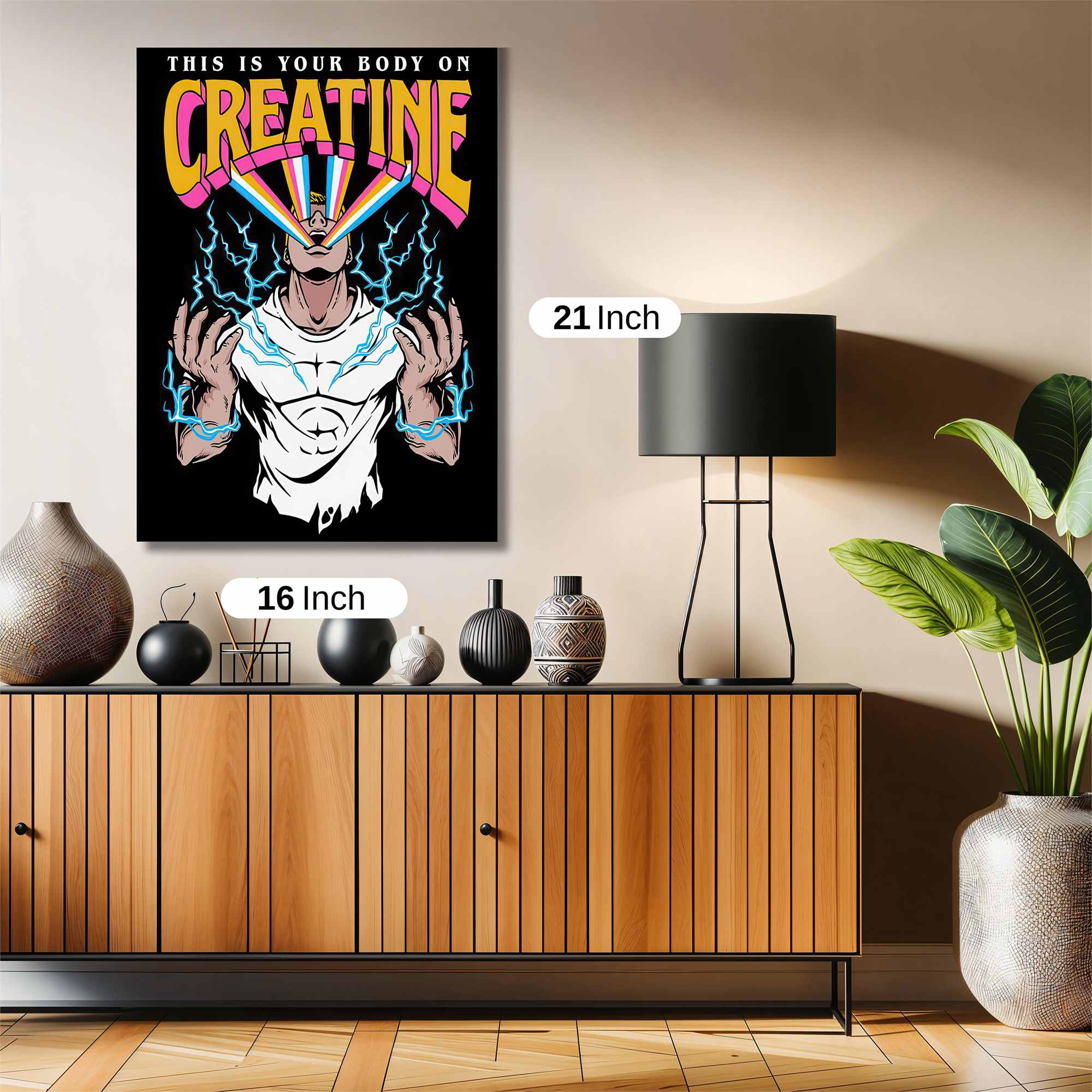 Creatine Cosmic Safe Wall Magnetic / M