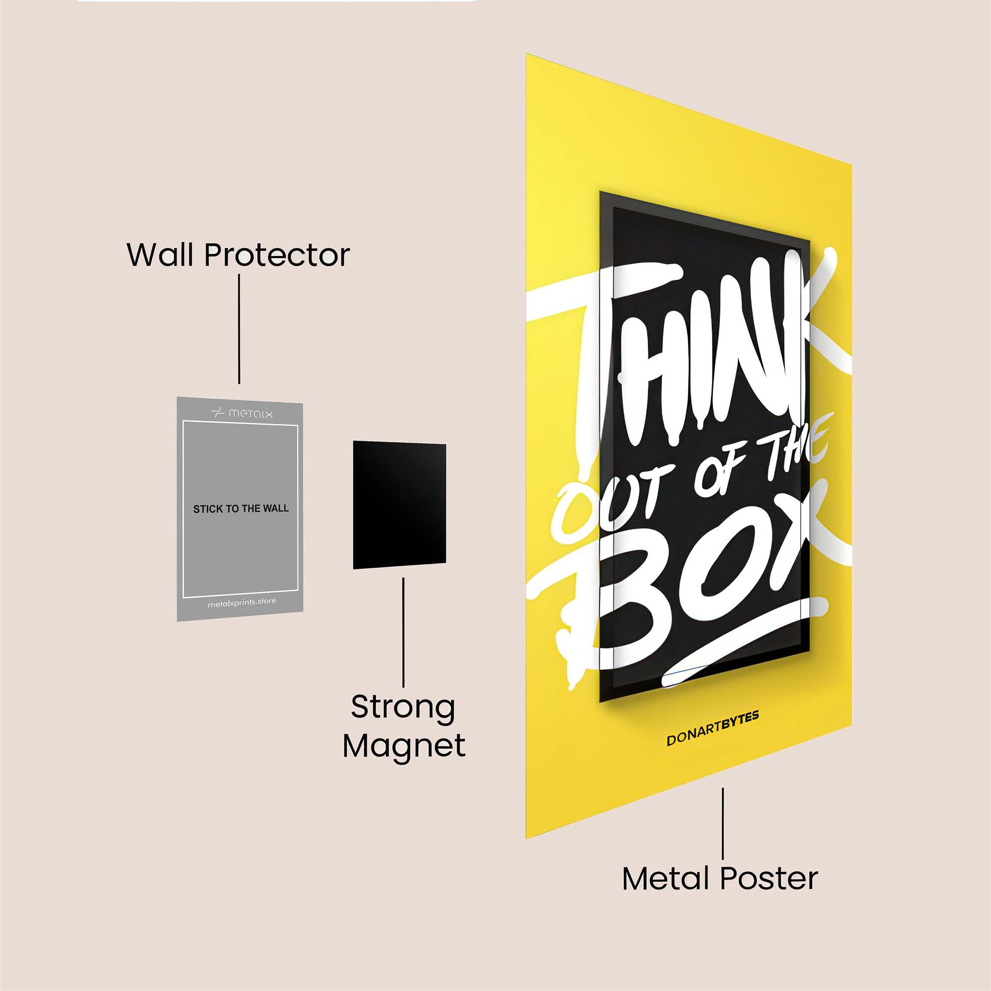 Creativity Unleashed Safe Wall Magnetic / M