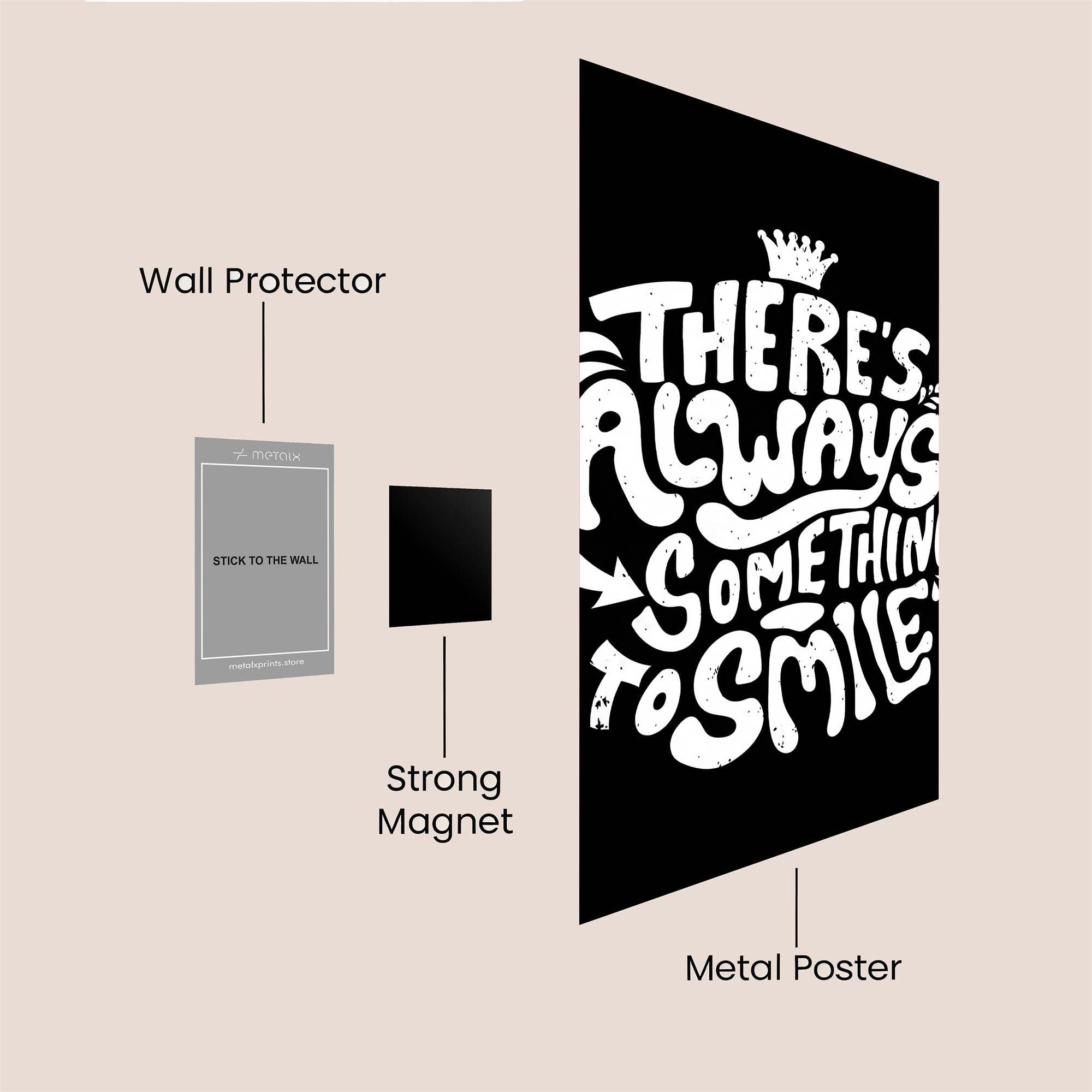 Crown Joy Safe Wall Magnetic / M