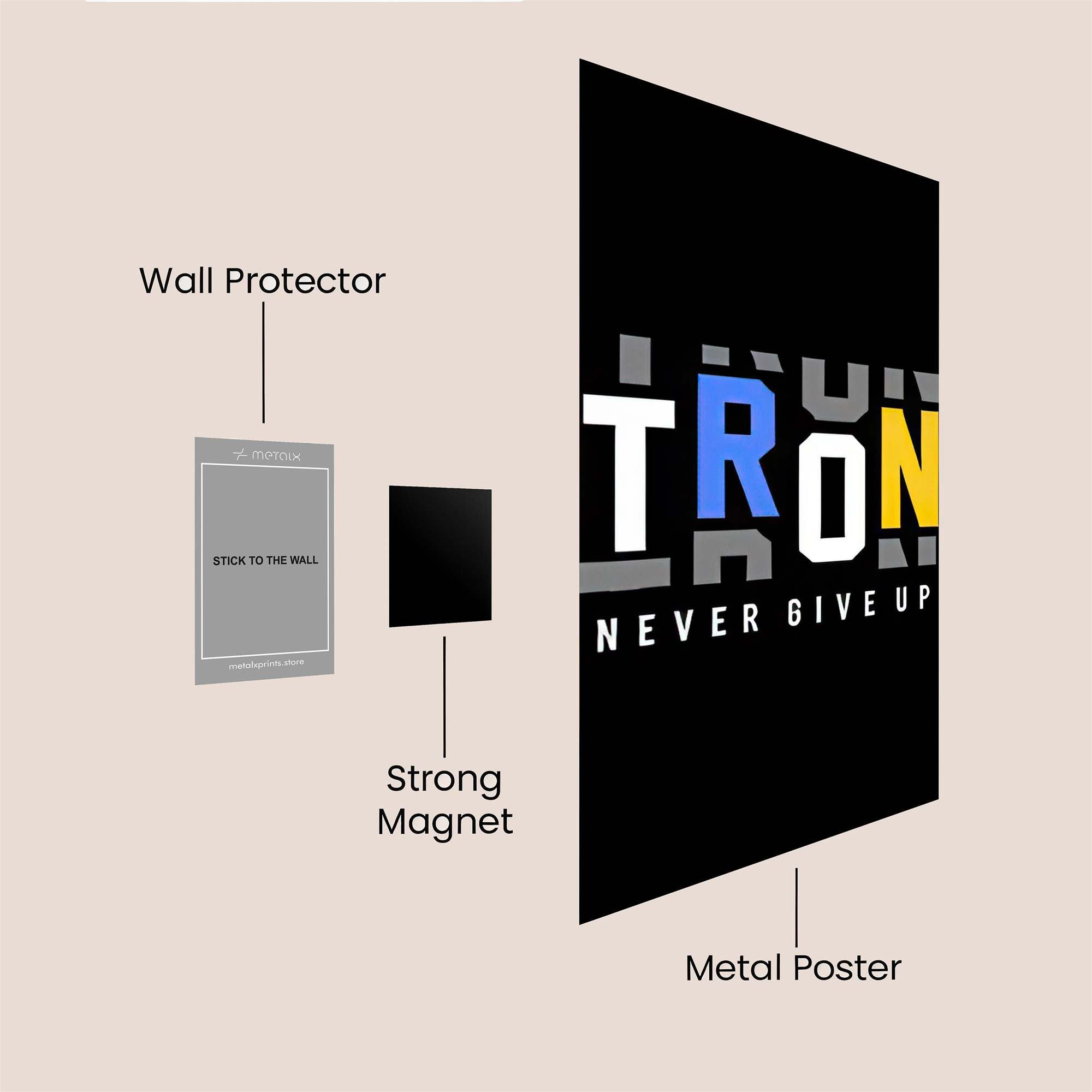 Strength United Safe Wall Magnetic / M