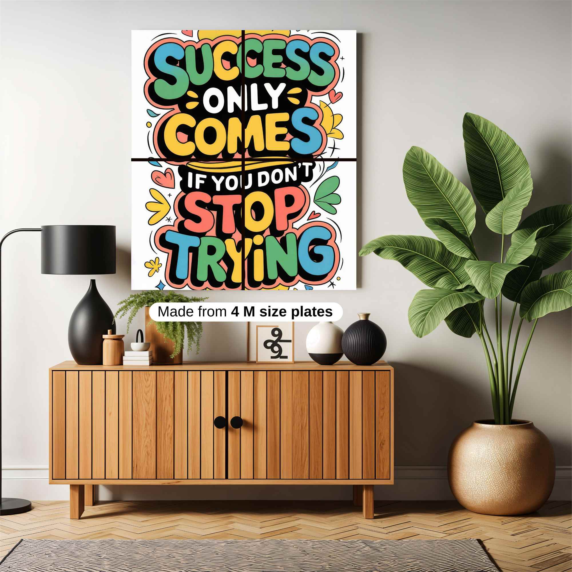 Success Unleashed Safe Wall Magnetic / M