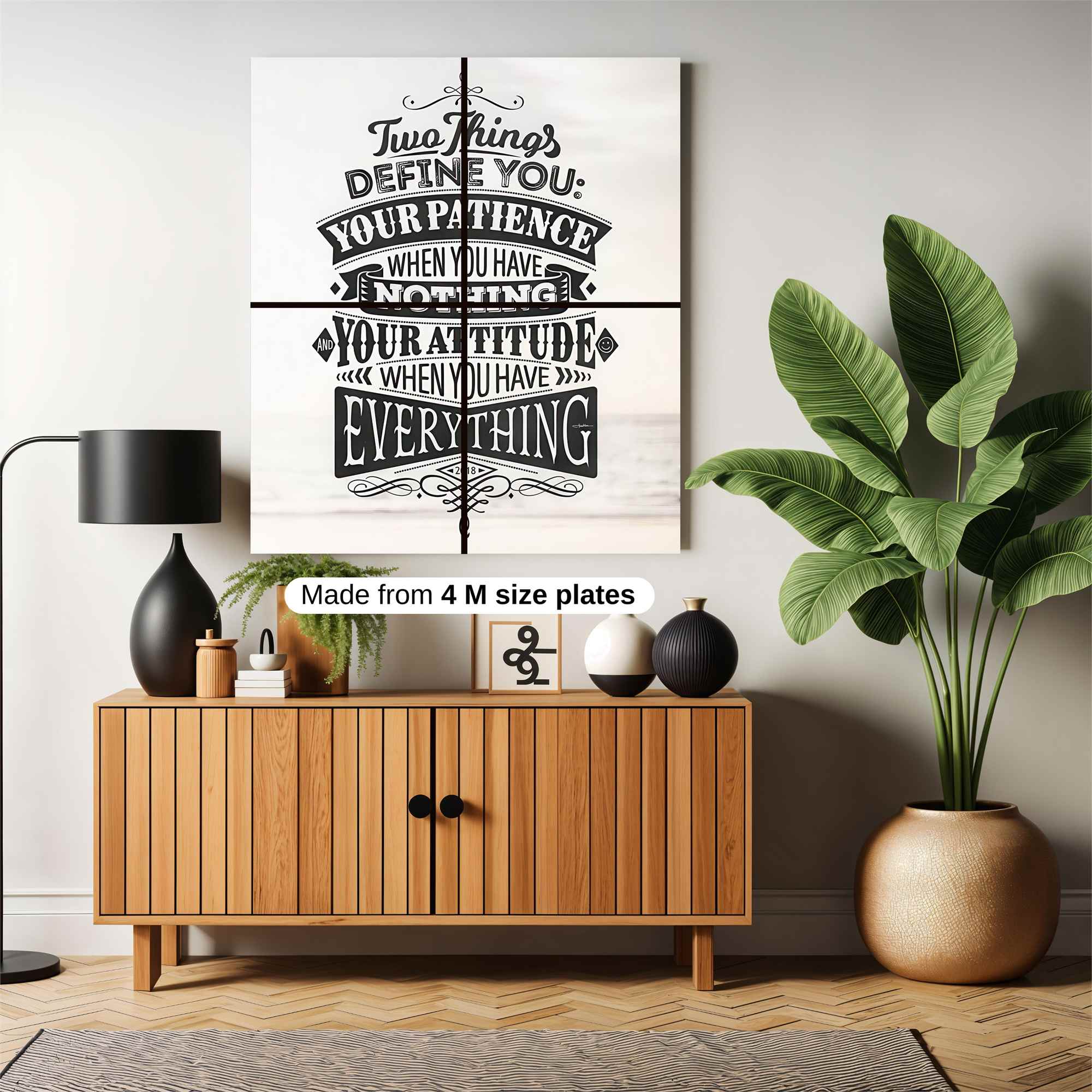 Patience Unleashed Safe Wall Magnetic / M