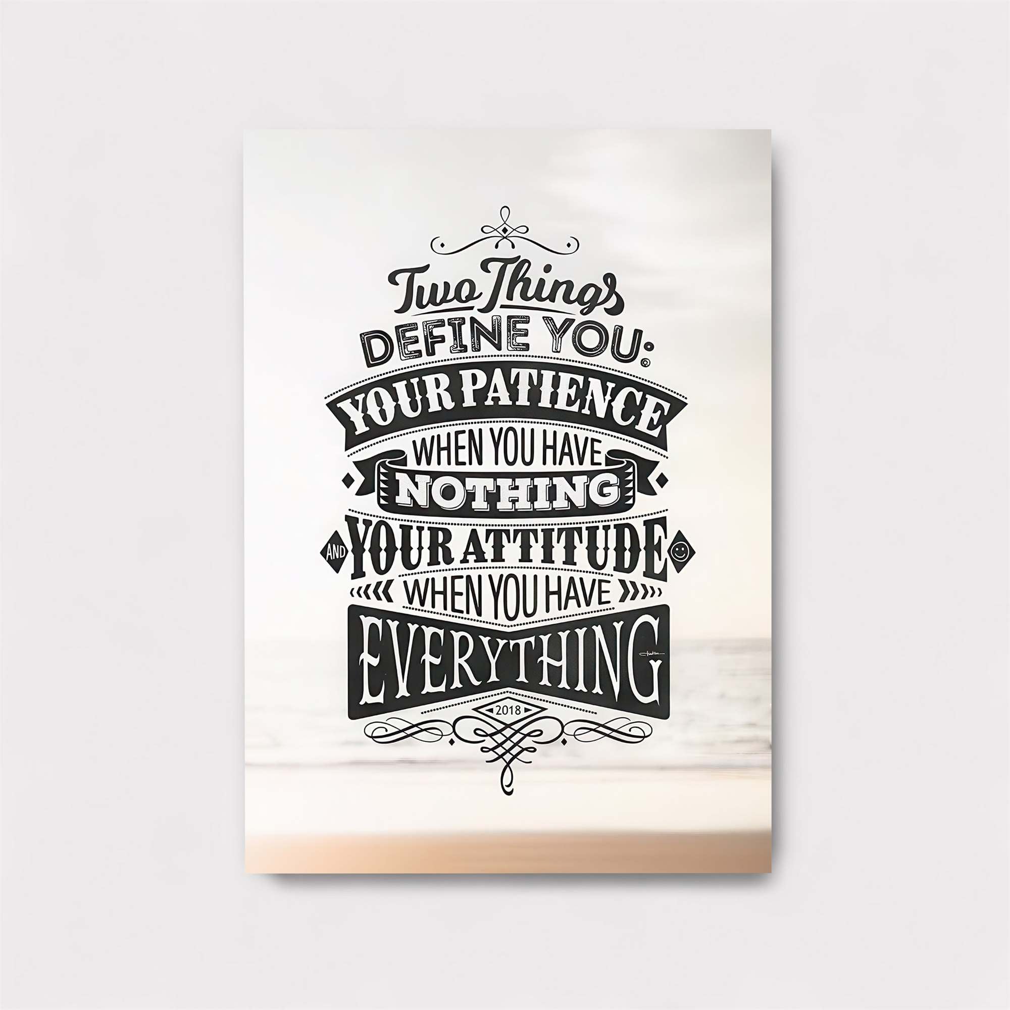 Patience Unleashed Safe Wall Magnetic / M