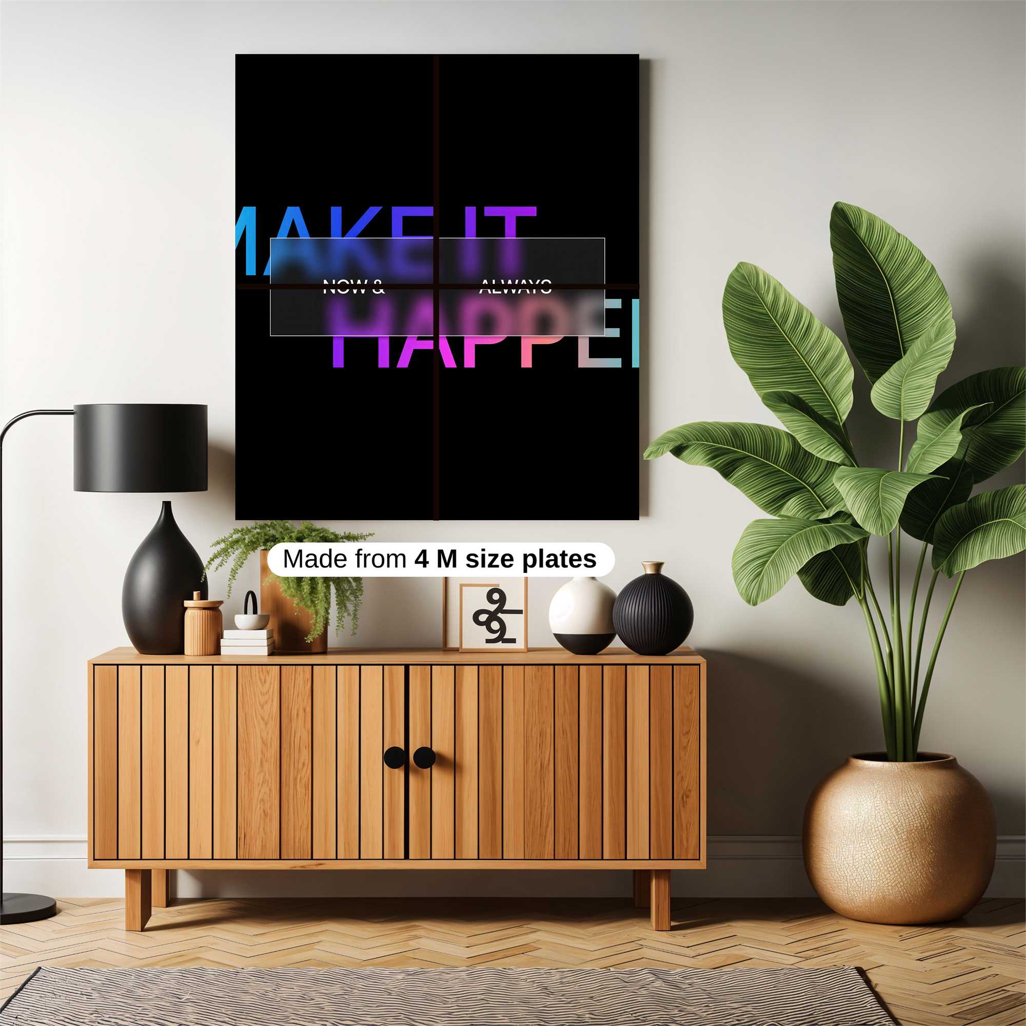 Motivation Glow Safe Wall Magnetic / M