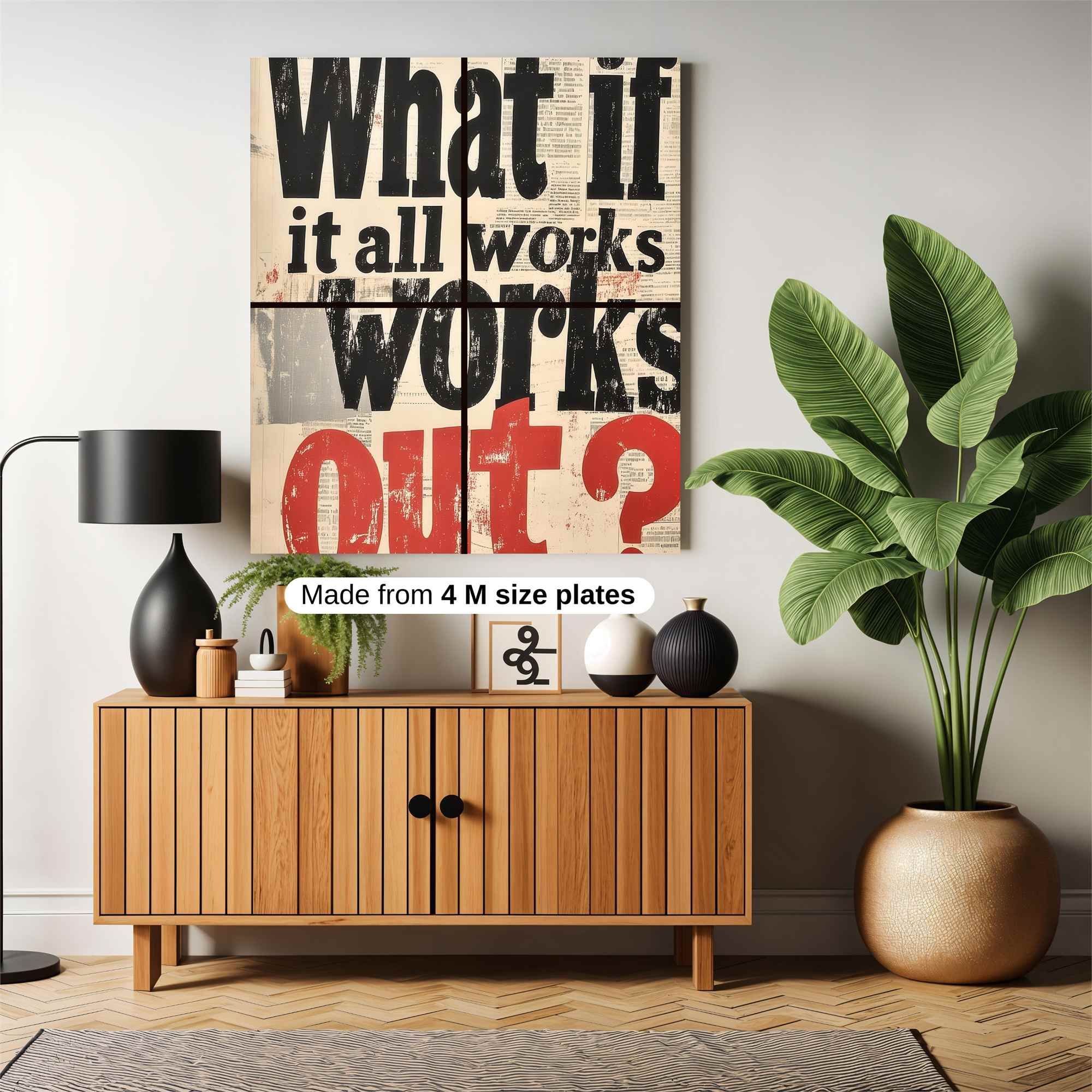 Hopeful Outcome Safe Wall Magnetic / M