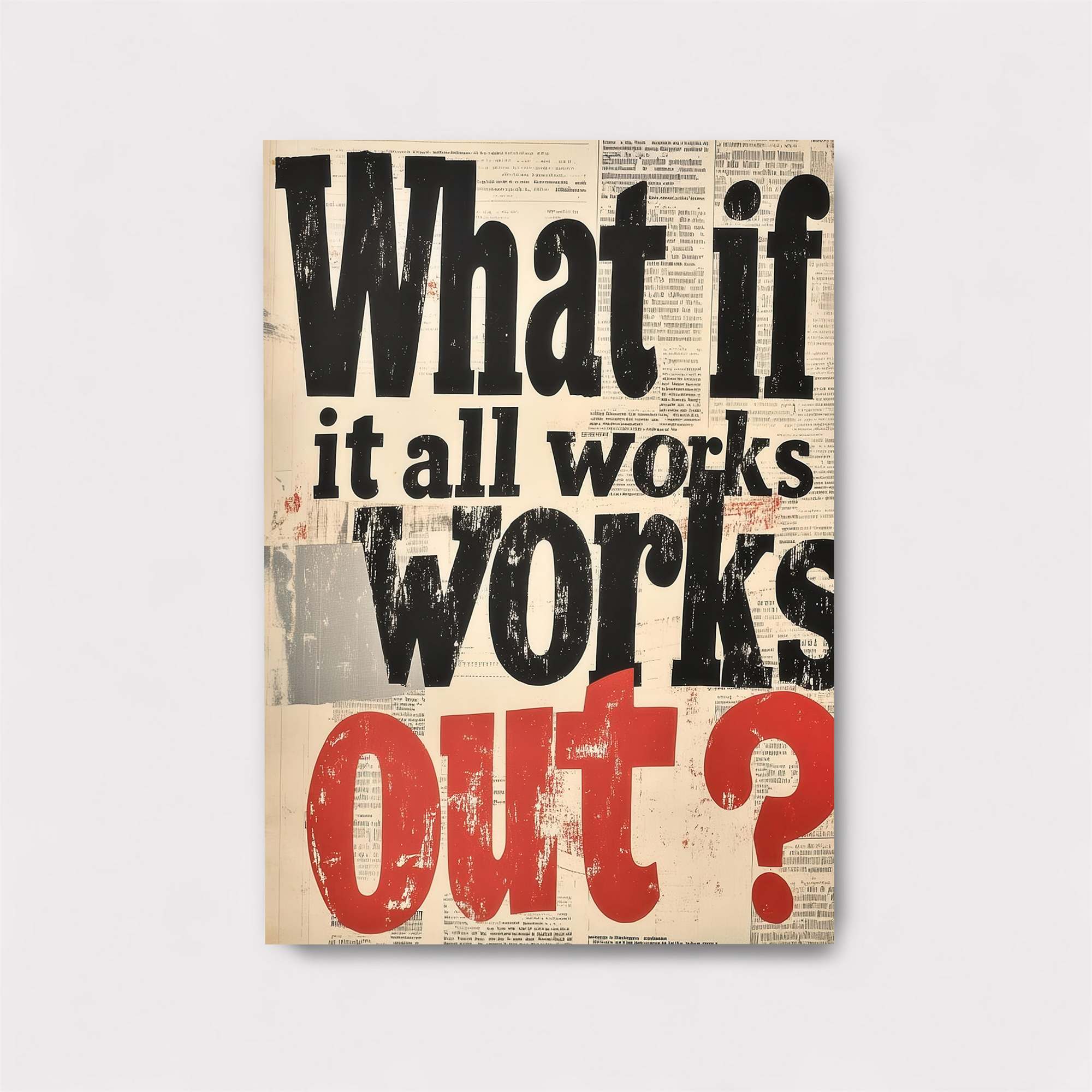 Hopeful Outcome Safe Wall Magnetic / M