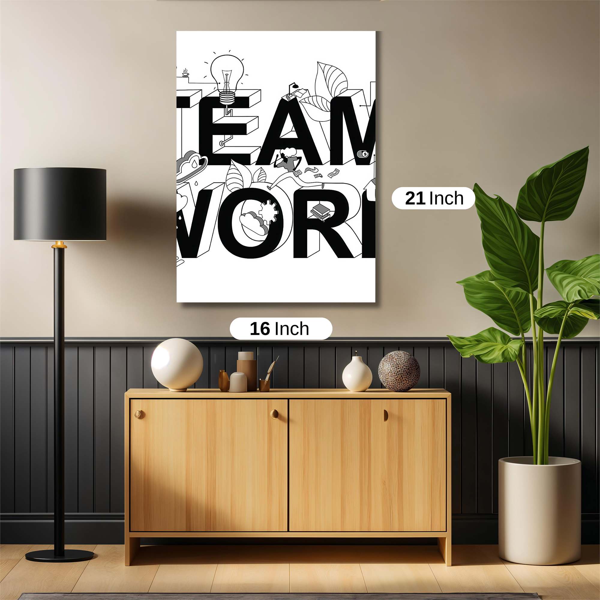 Team Harmony Safe Wall Magnetic / M